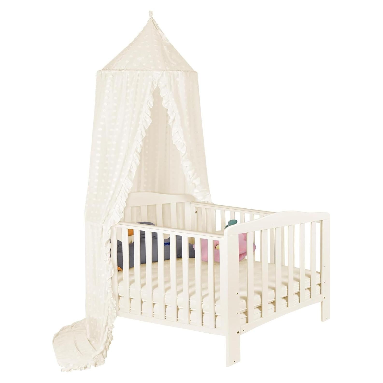 Dosel de Princesa Jiangcha Beige para Cuna y Cama 240cm