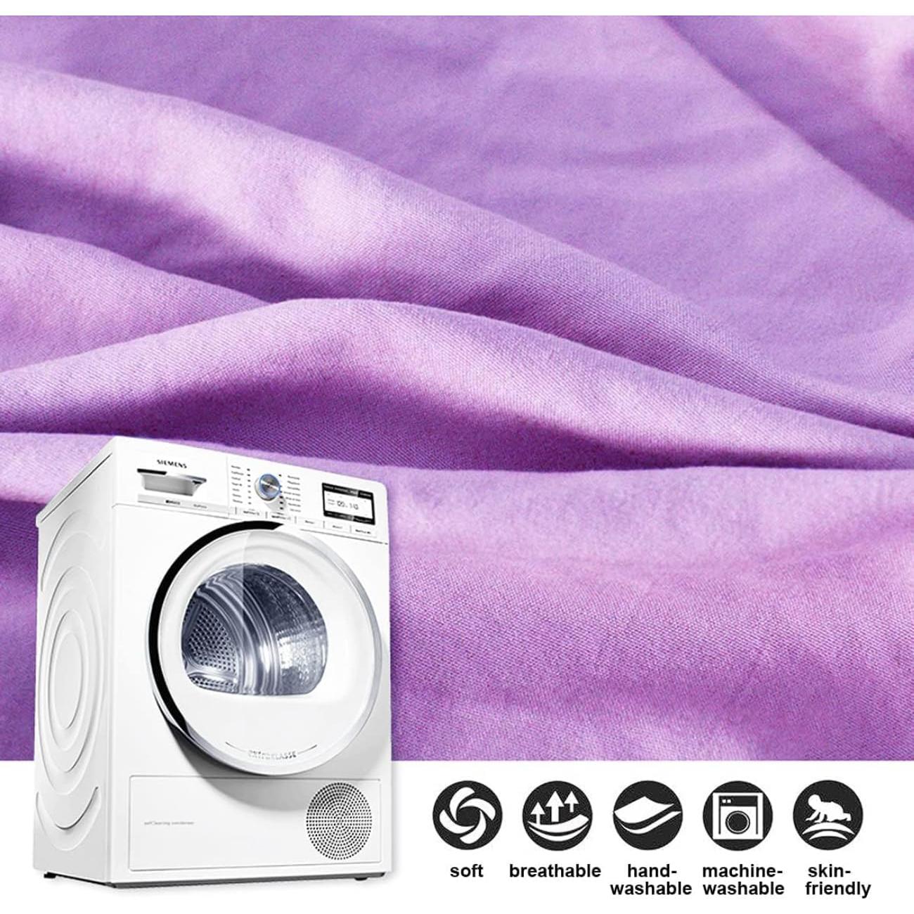 Kertnic Canopy para Cama de Niñas Morado 270cm Antimosquitos