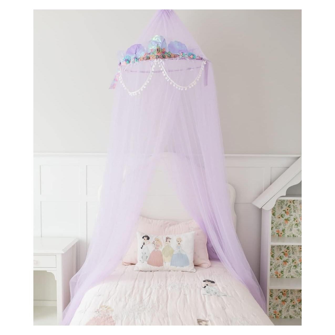 Canopy de Sirena Jenn & Joos para Cama Individual y Doble