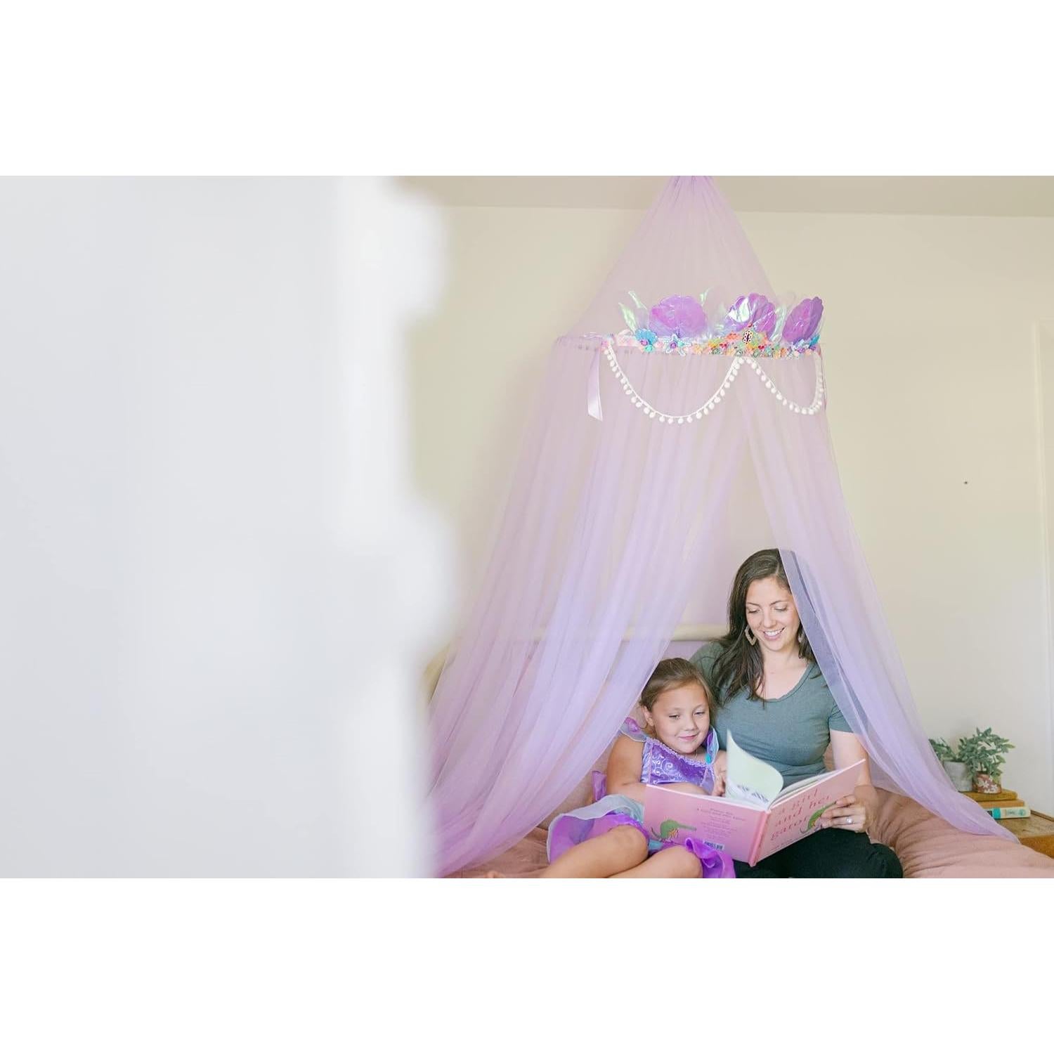 Canopy de Sirena Jenn & Joos para Cama Individual y Doble