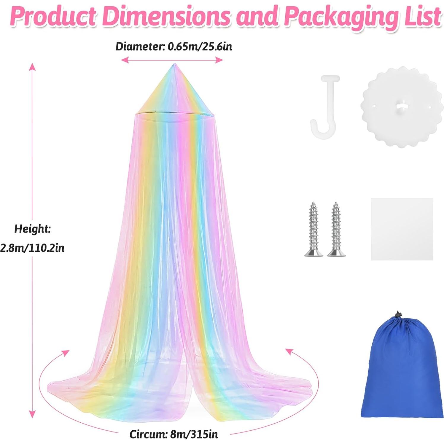 Red de Mosquito Colgante Sublaga 800x280 cm Blanca