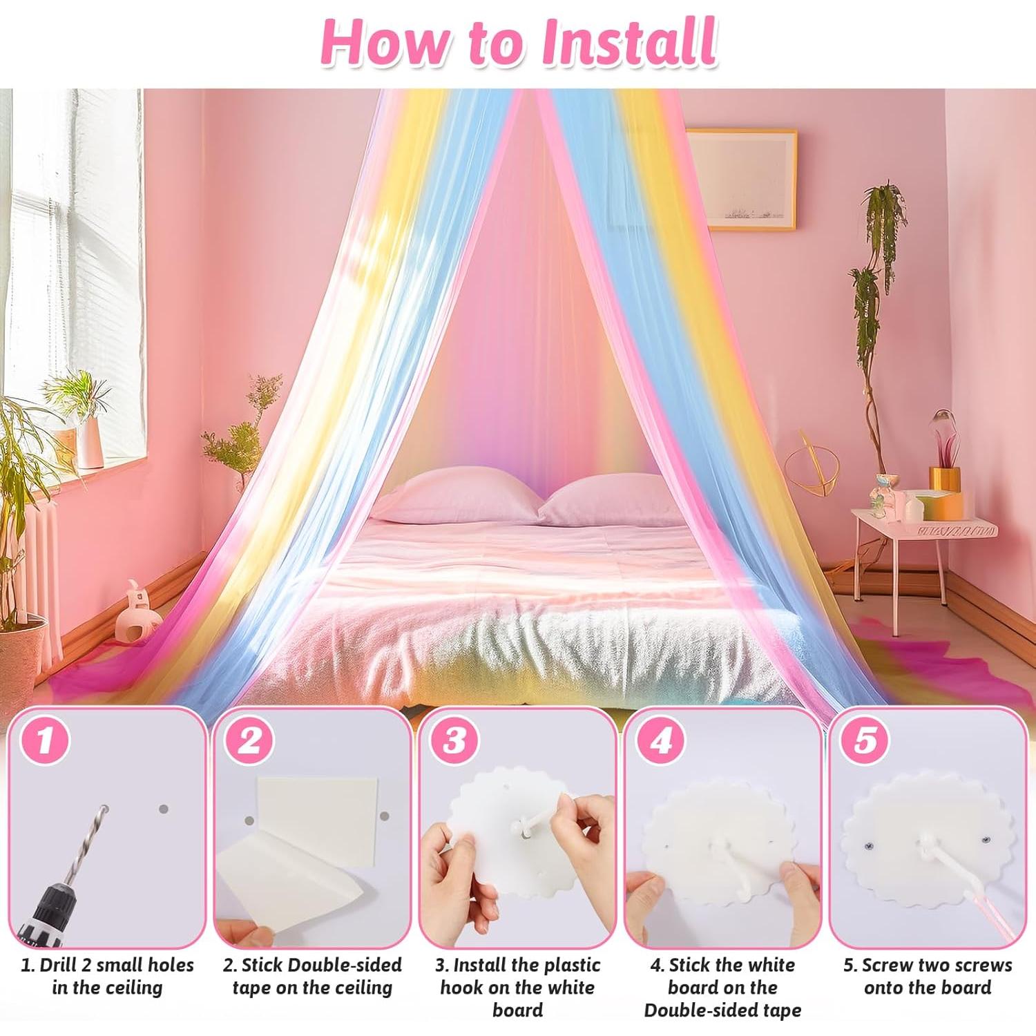 Red de Mosquito Colgante Sublaga 800x280 cm Blanca