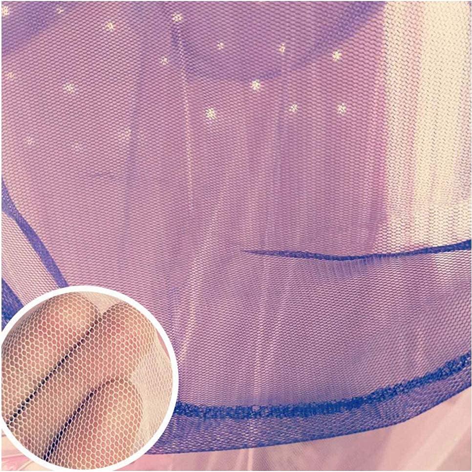 Cortina de Dosel para Cama Niñas NYDECOR Rosa y Morado 270cm