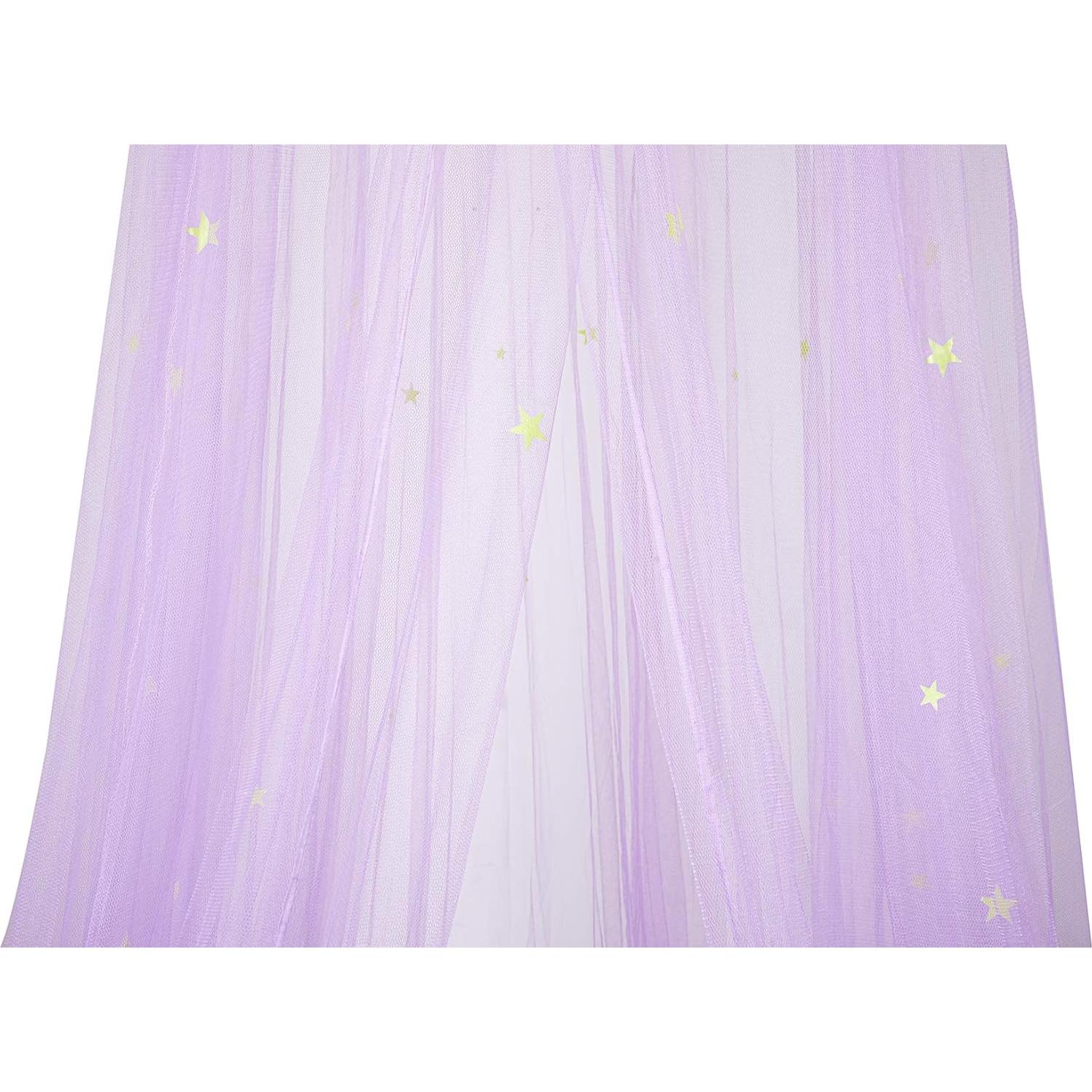 Red de Mosquito BCBYou con Dosel Estrellas Brillantes 60x260cm