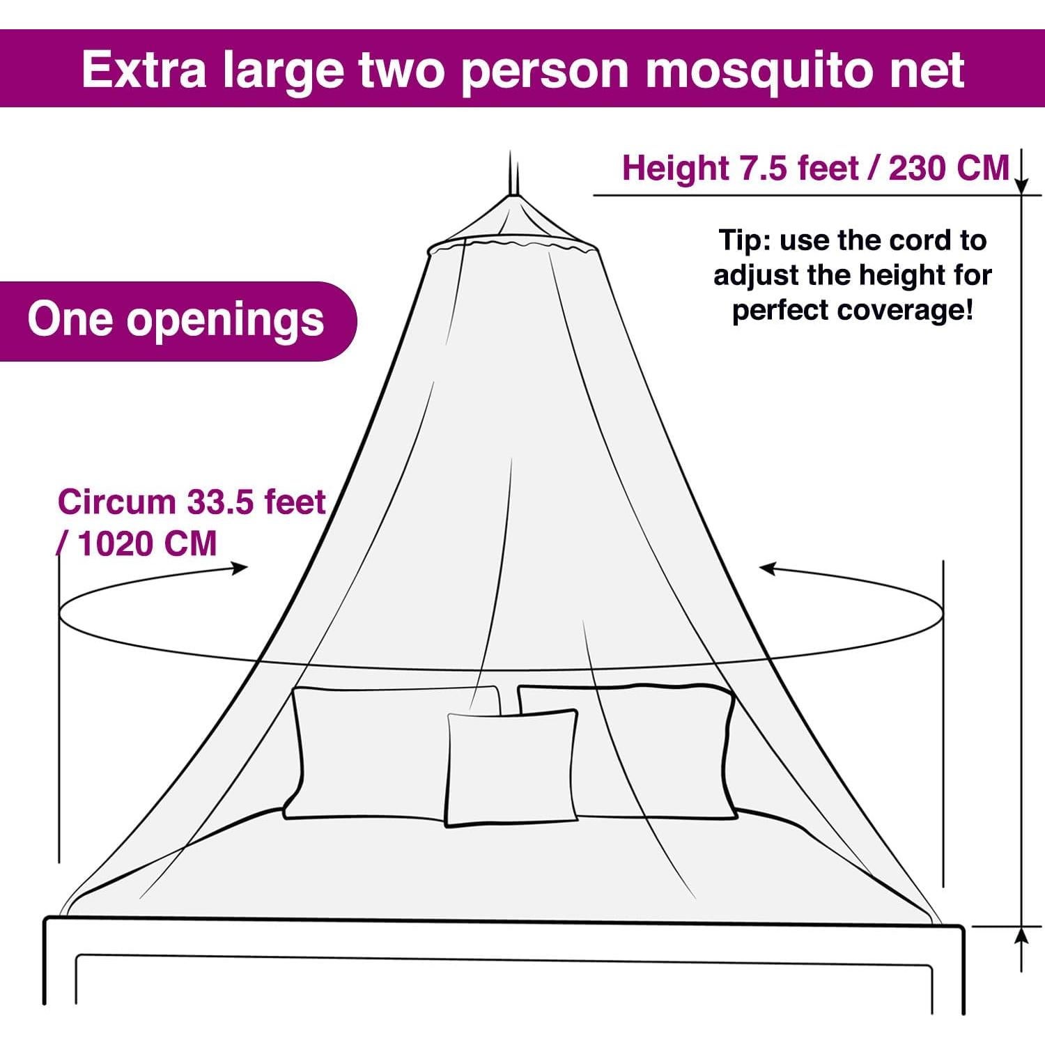 Dosel Rosa para Cama de Niñas con Estrellas Brillantes 102x56 cm