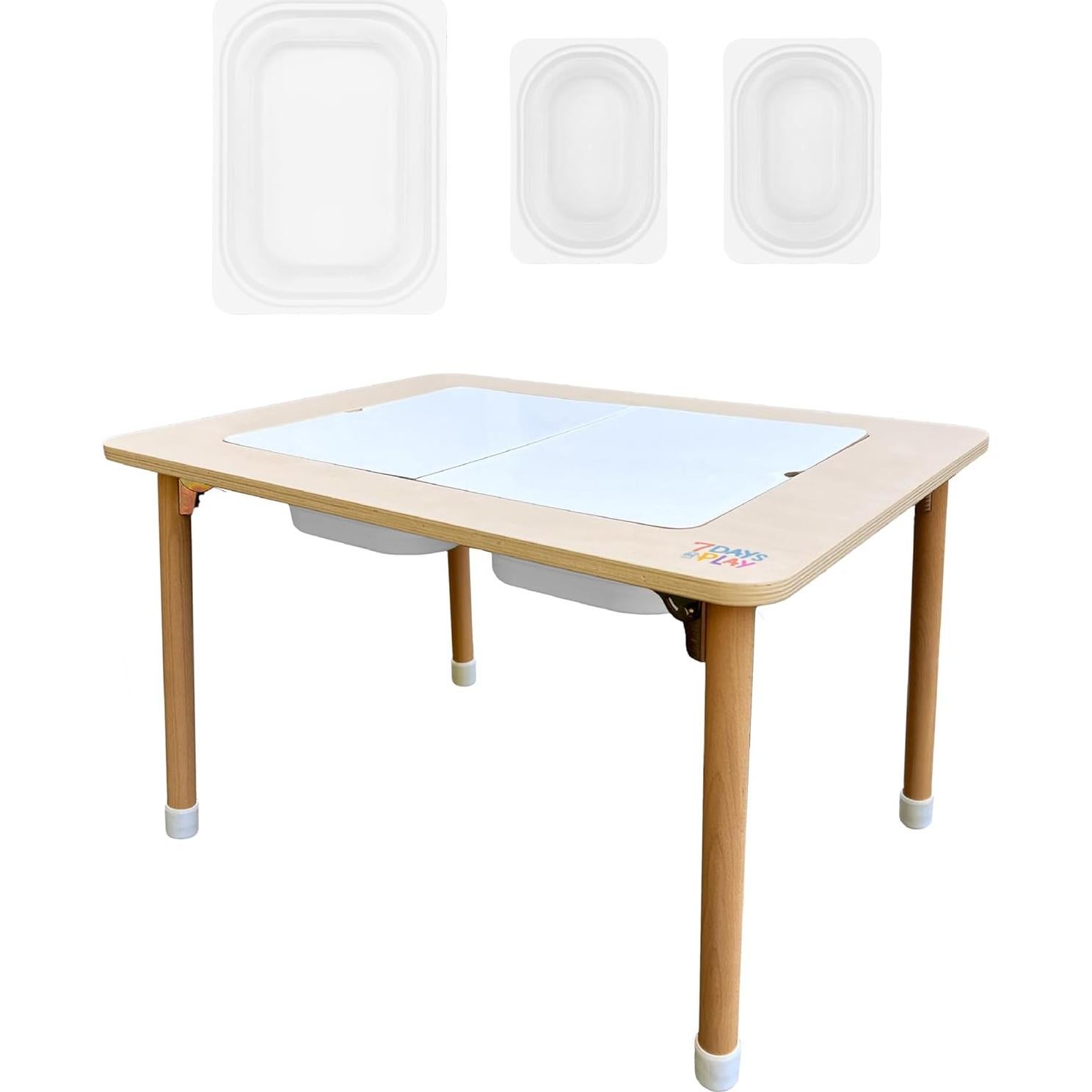 Mesa de Actividades Sensoriales 7 Días de Juego Plegable 75.9x54.9cm