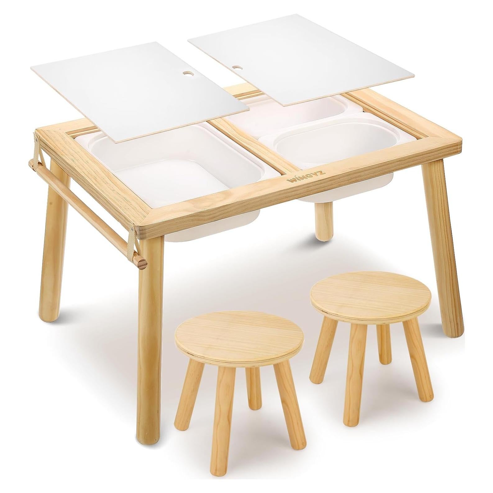 Mesa y Sillas Sensoriales Wingyz 3 en 1 para Niños