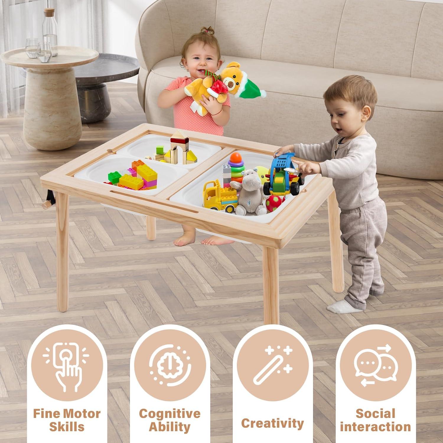 Mesa Sensorial SOOPURKIDS QZ-1002 para Niños 3-5 Años