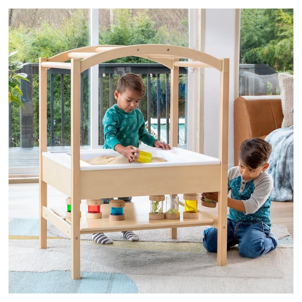 Mesa Sensorial Guidecraft con Tapa y Arco - 81.3x63.5 cm