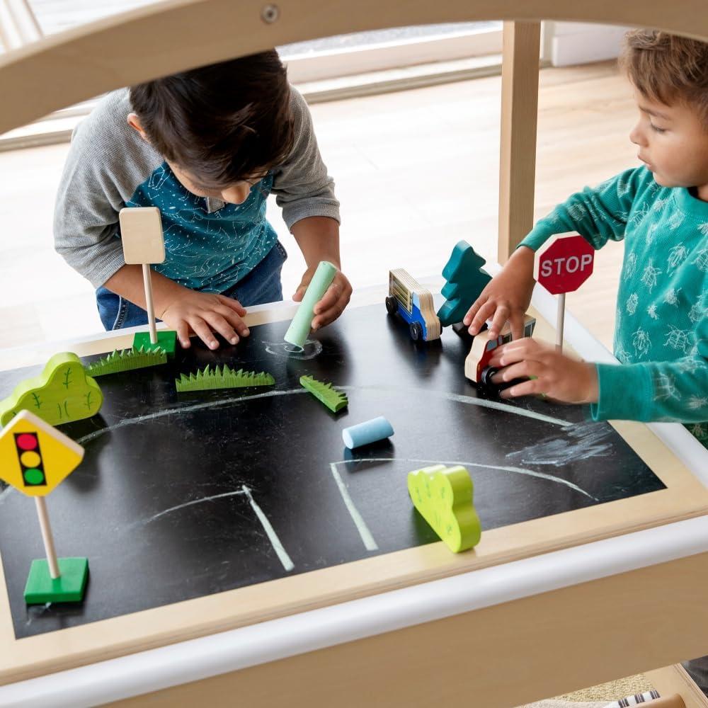 Mesa Sensorial Guidecraft con Tapa y Arco - 81.3x63.5 cm