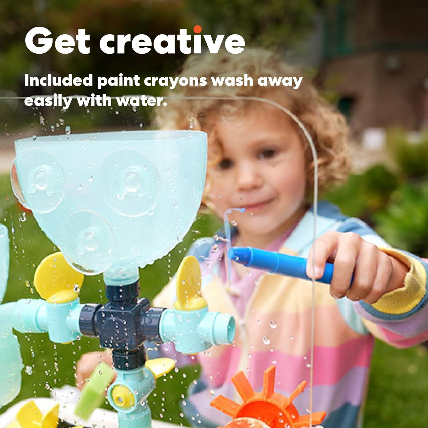 Mesa Sensorial de Agua y Arena KiwiCo - 26 Piezas para Niños 3+