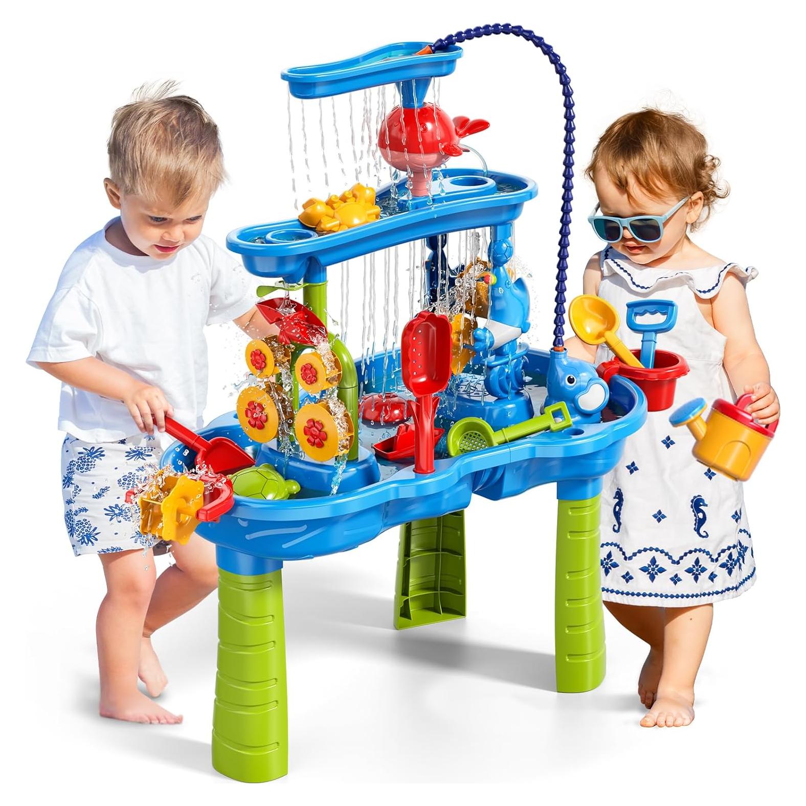 Mesa de Agua WATUDOU 3 en 1 para Niños 3 a 8 Años