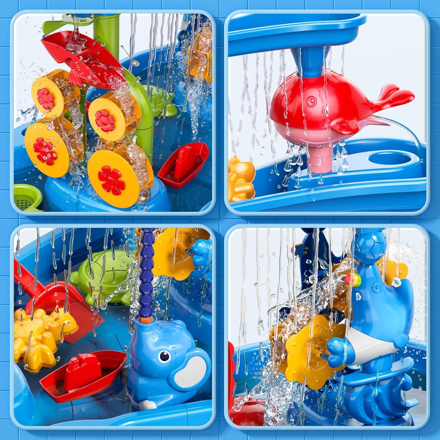 Mesa de Agua WATUDOU 3 en 1 para Niños 3 a 8 Años