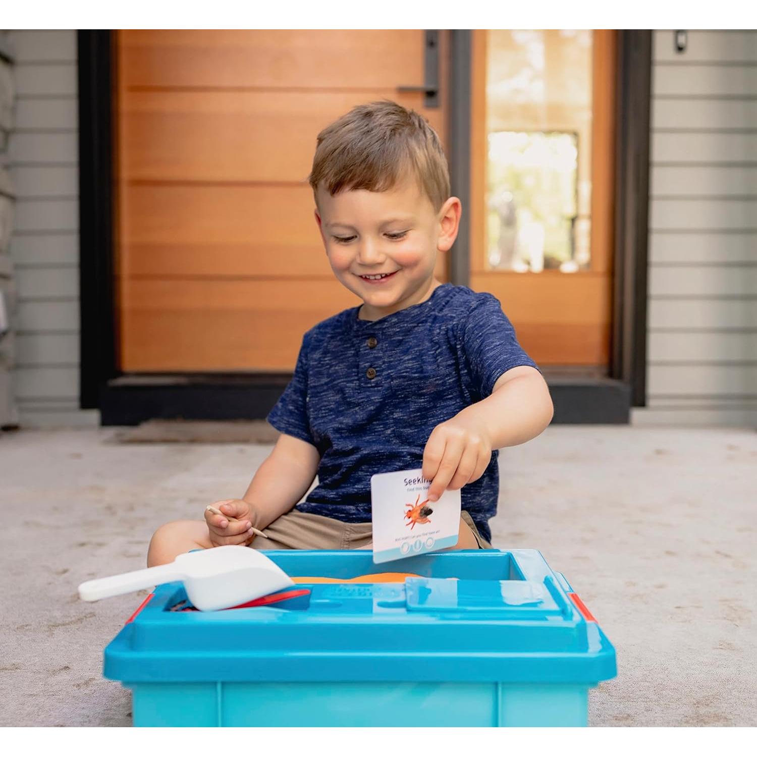 Caja Sensorial Chuckle & Roar - Actividades Montessori 3-6 años