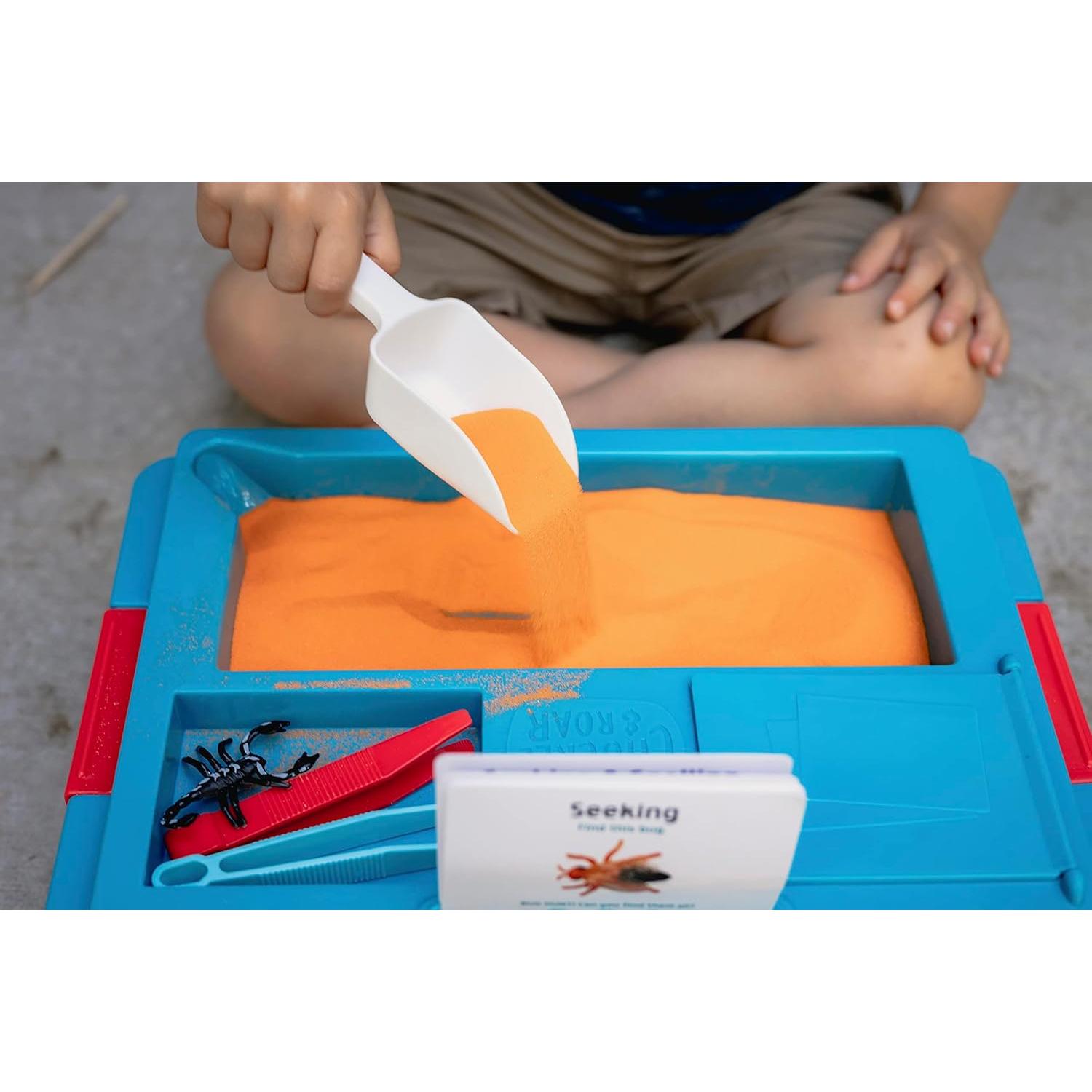 Caja Sensorial Chuckle & Roar - Actividades Montessori 3-6 años