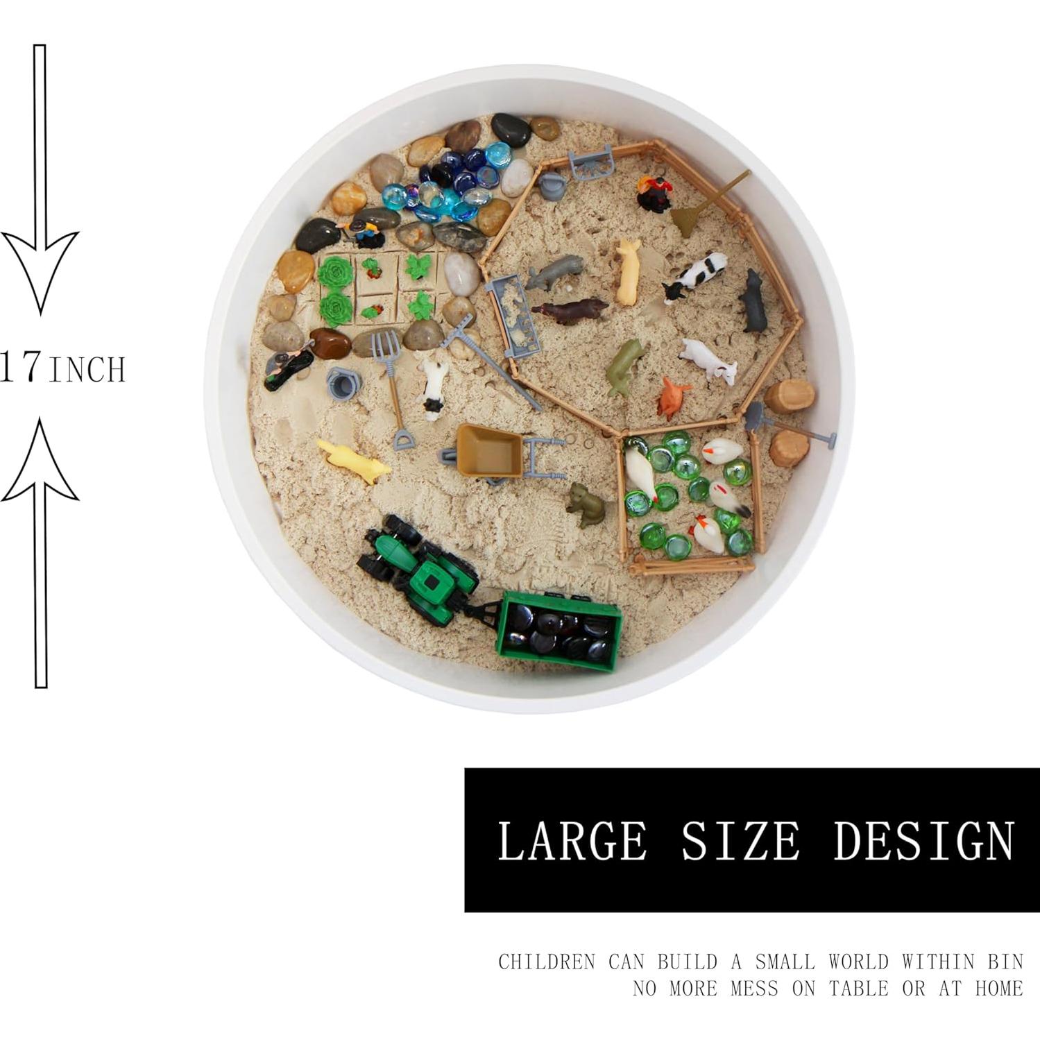 Conjunto de Caja Sensorial Montessori SZREGGIO - En La Granja