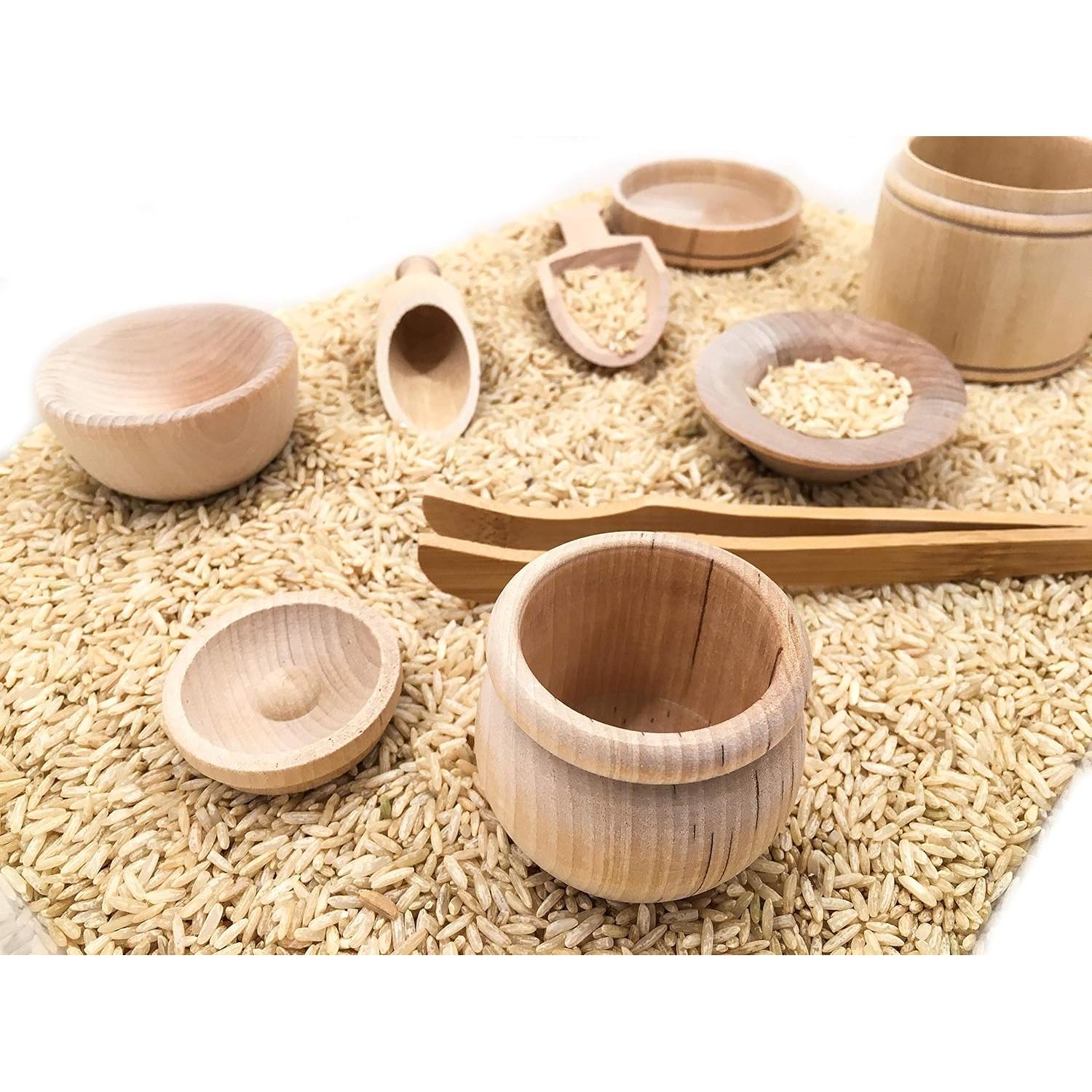 Herramientas de Caja Sensorial SimplytoPlay - Juguetes Montessori