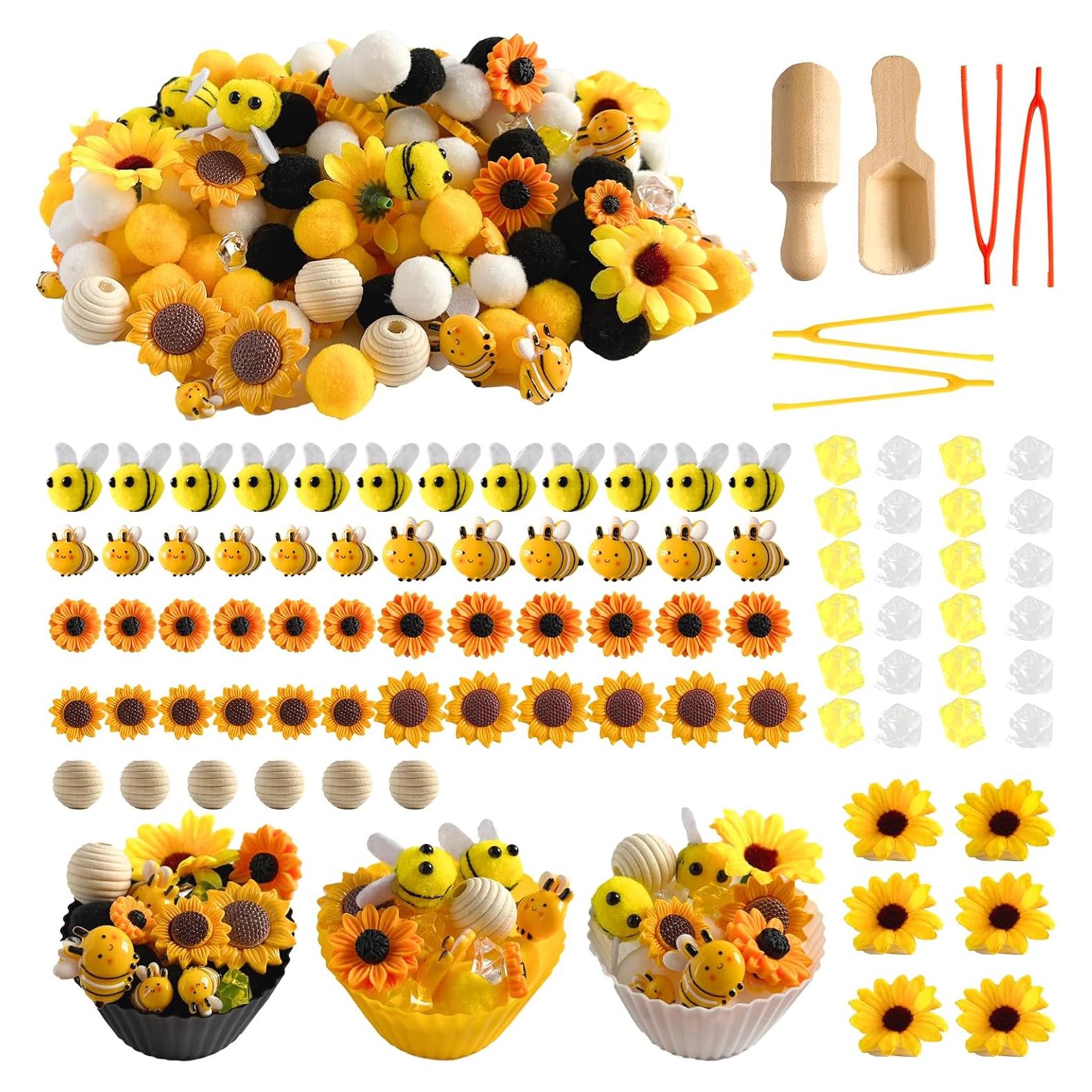 Set de Relleno de Bin Sensorial 196 Pcs Unvola - Motricidad Fina