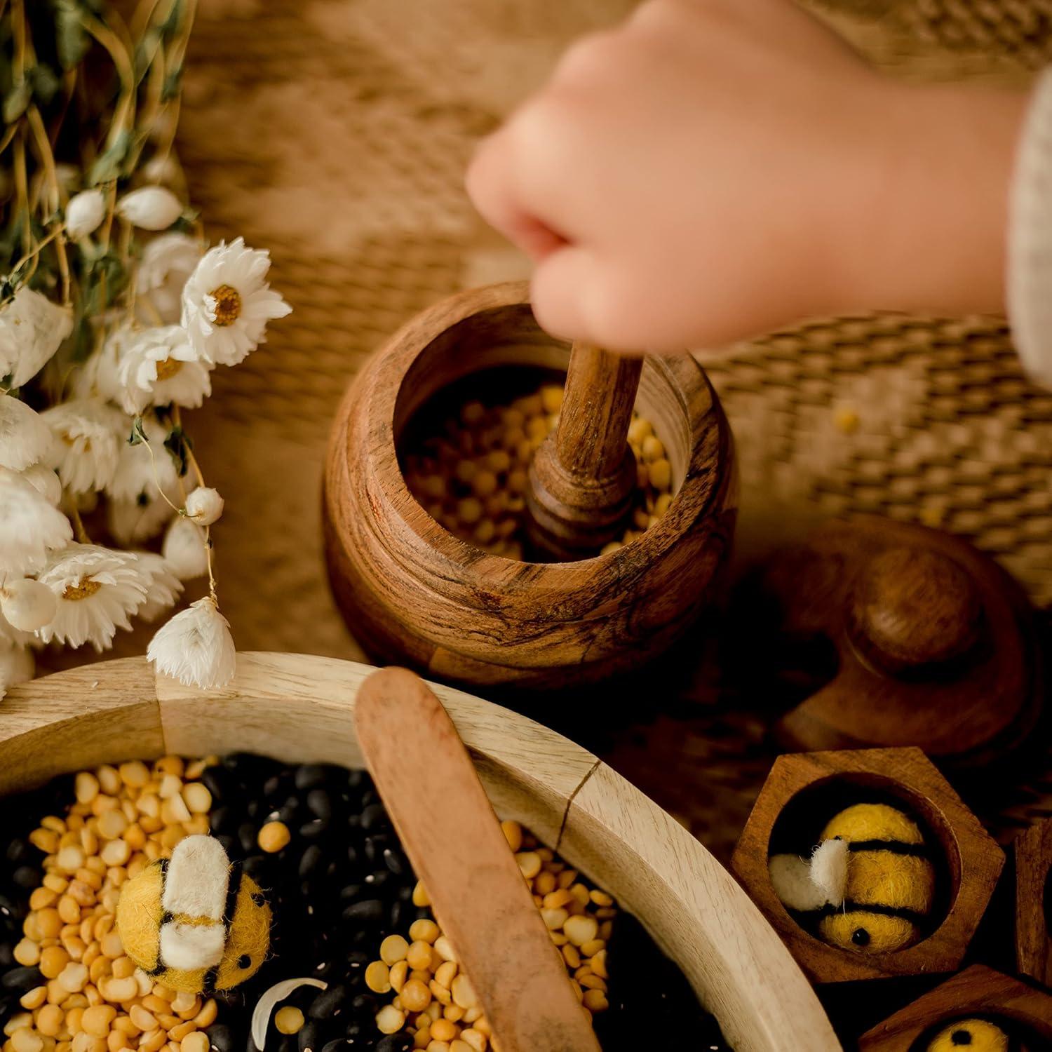 Juguete de Clasificación Kookaroo - Colmena de Madera 1kg