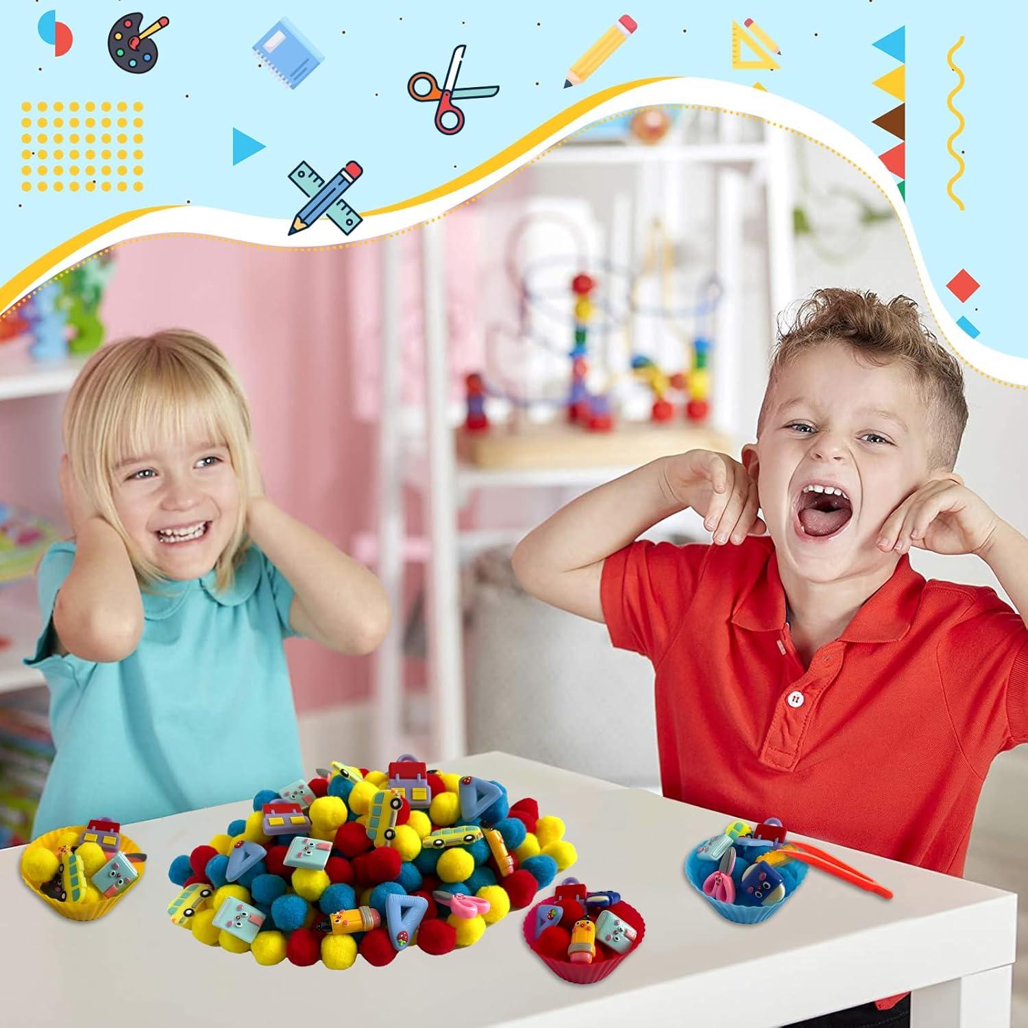 Set de Relleno de Bin Sensorial Unvola 154 Piezas Educativo