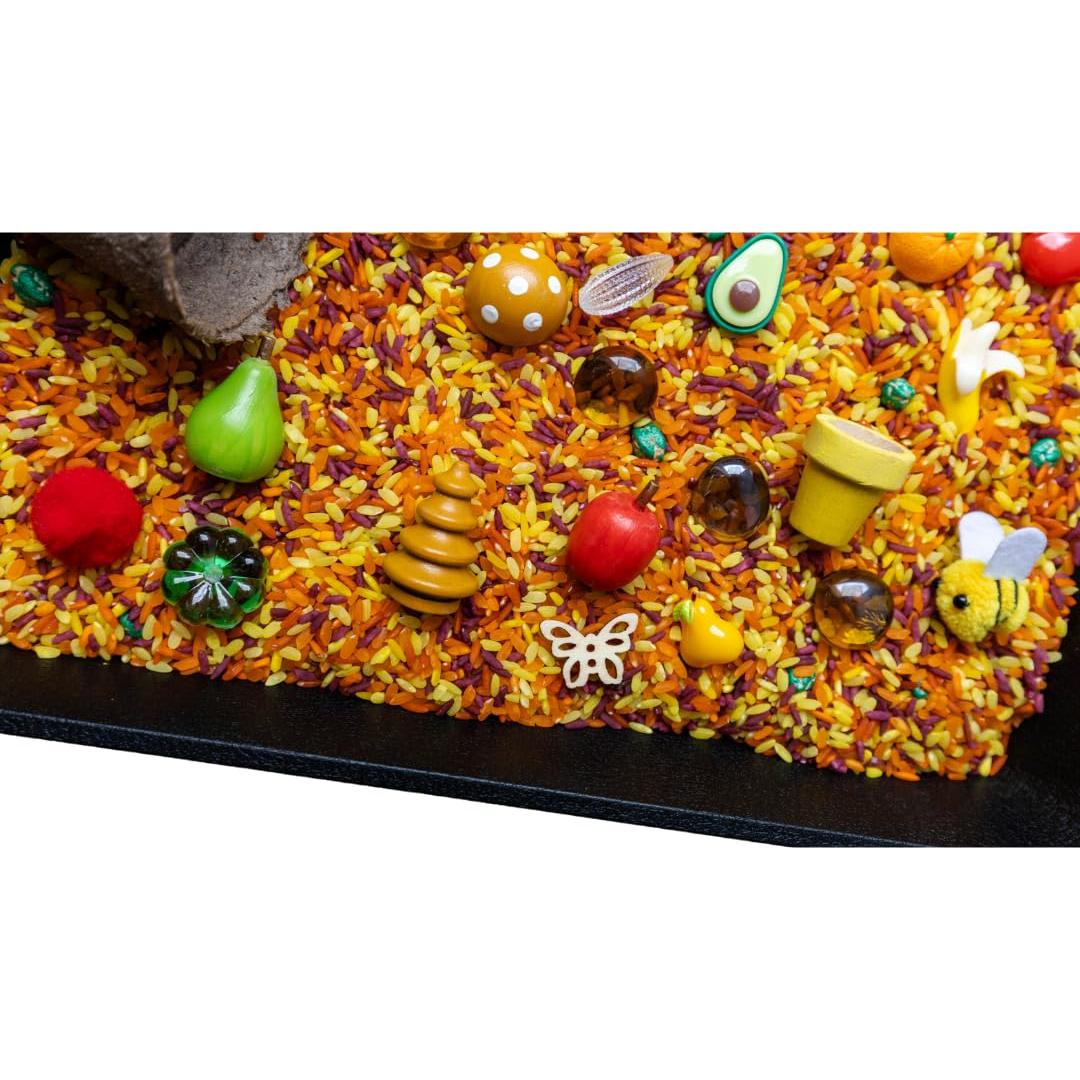 Caja Sensorial de Otoño para Niños - Juguete Educativo Montessori