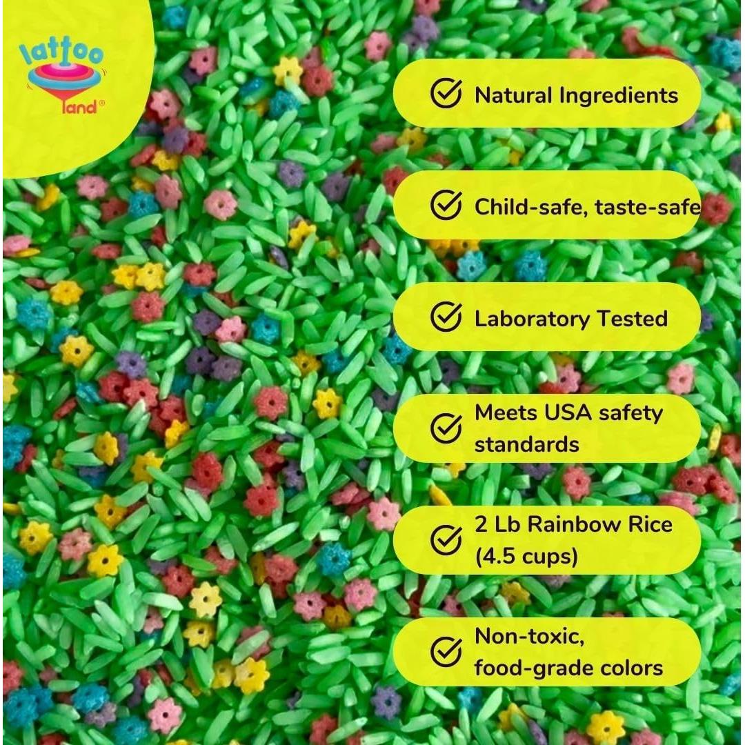 Rellenos de Arroz Sensorial de Primavera Lattooland 0.91 kg