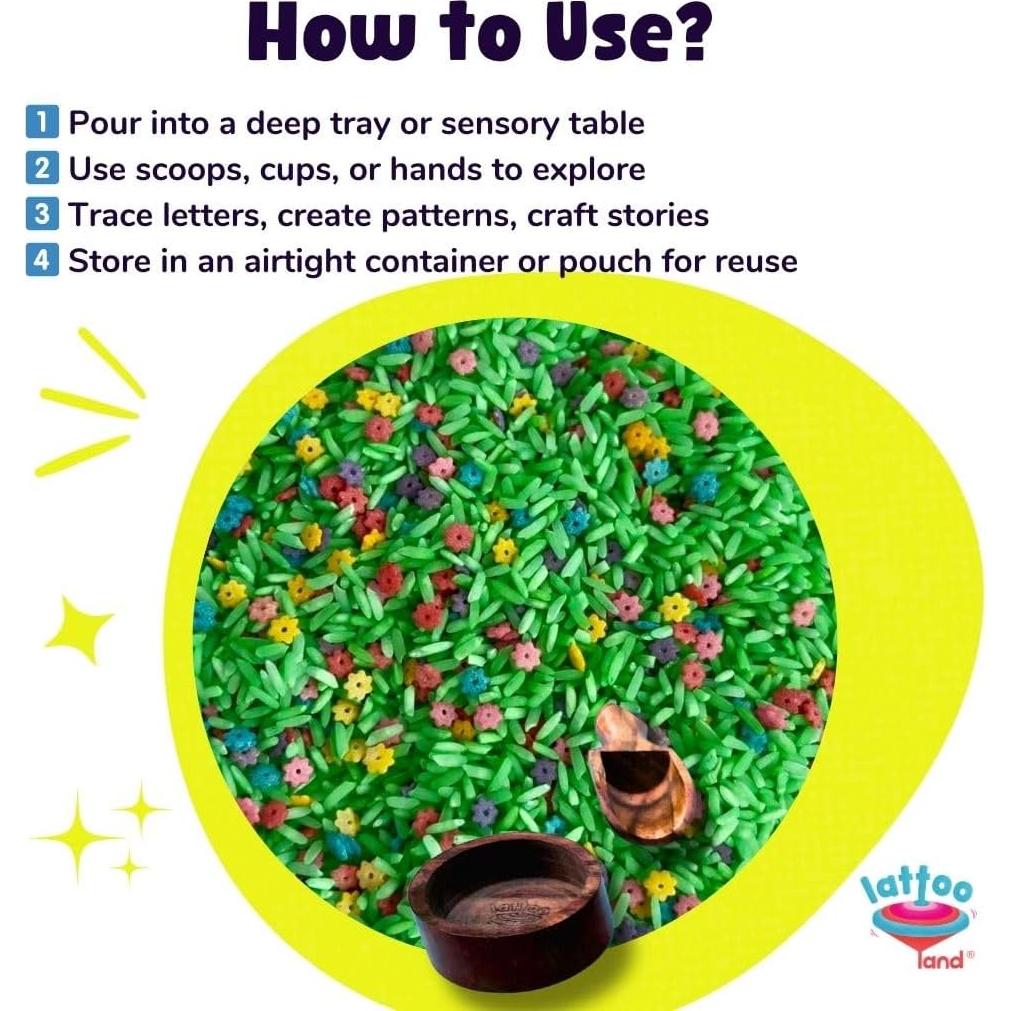 Rellenos de Arroz Sensorial de Primavera Lattooland 0.91 kg