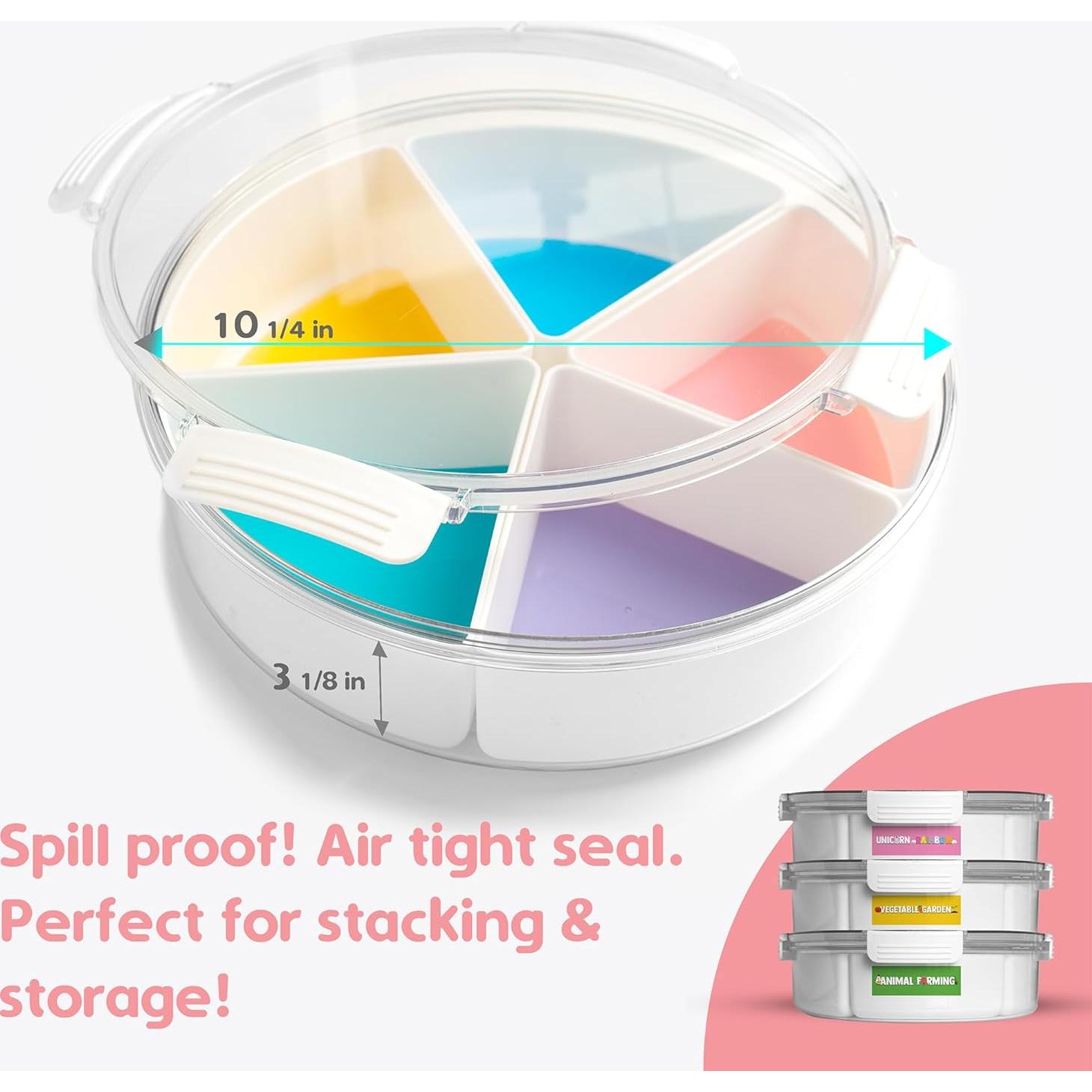 Bin Sensorial Unicornio Arcoíris con Tapa y Relleno - Lemon Littles