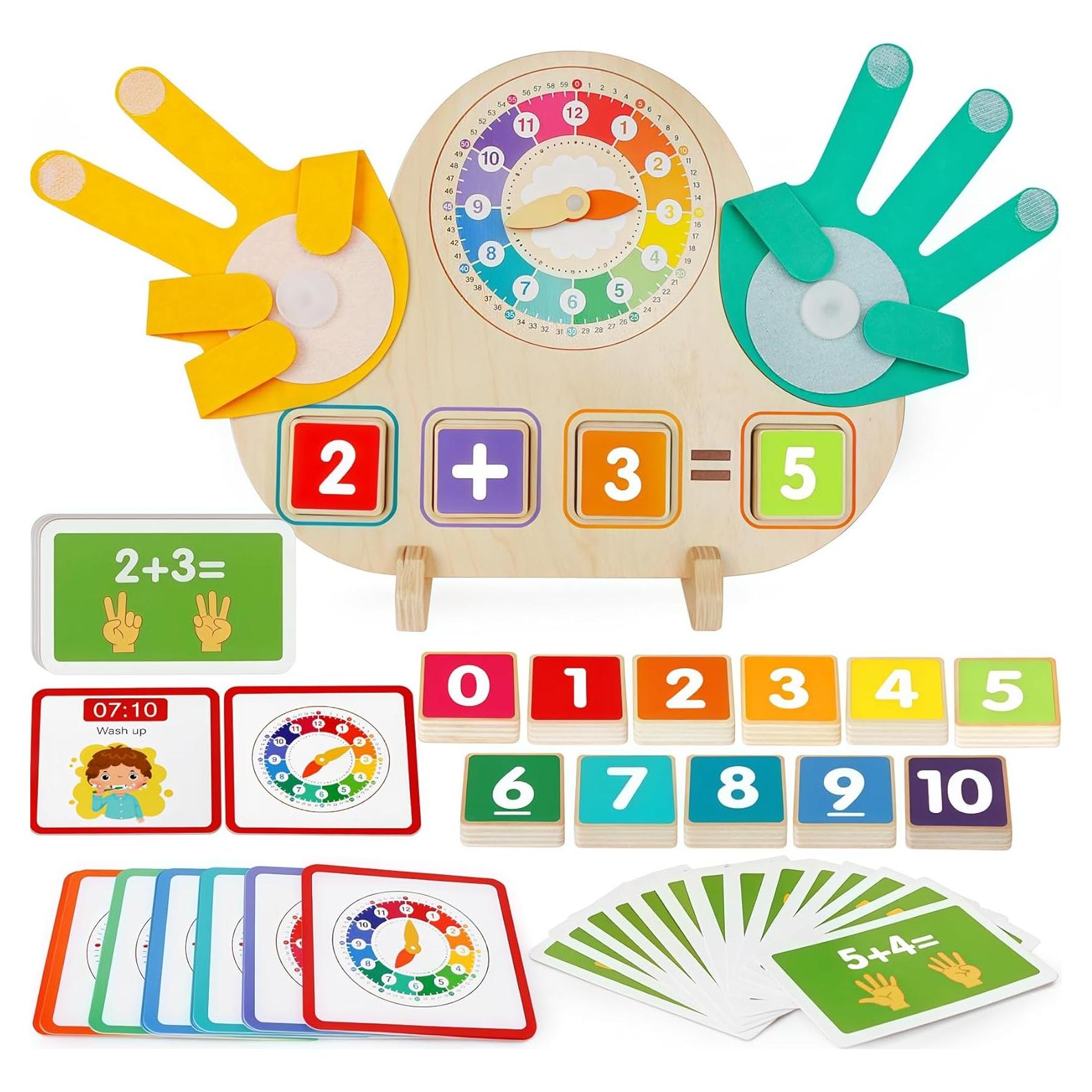 Juguetes de Aprendizaje Montessori FQKIOMY para Niños 3-4 Años