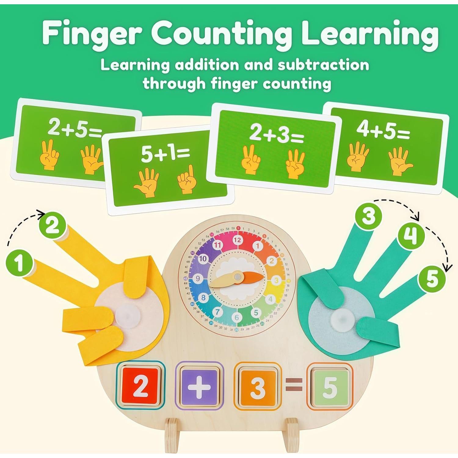 Juguetes de Aprendizaje Montessori FQKIOMY para Niños 3-4 Años