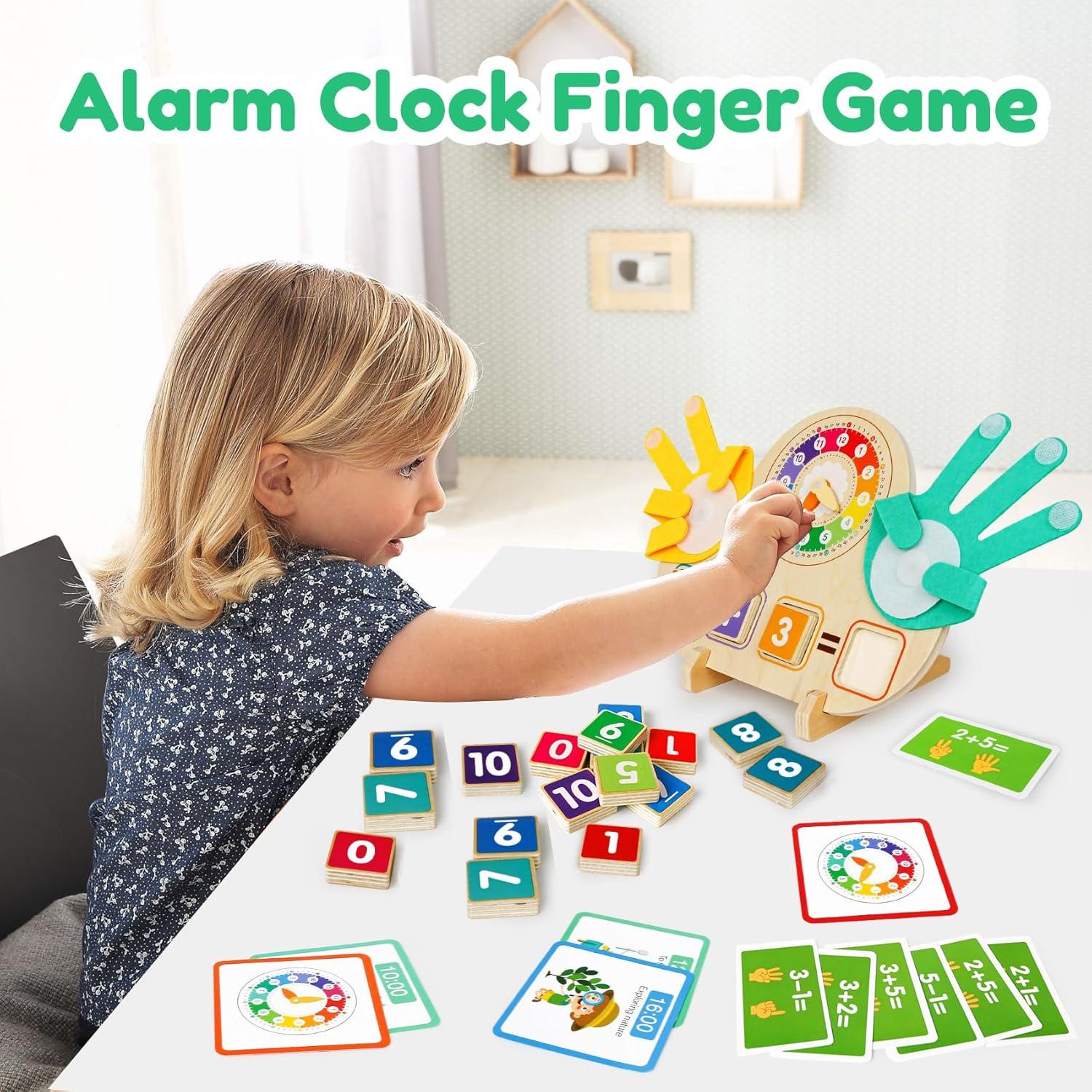 Juguetes de Aprendizaje Montessori FQKIOMY para Niños 3-4 Años