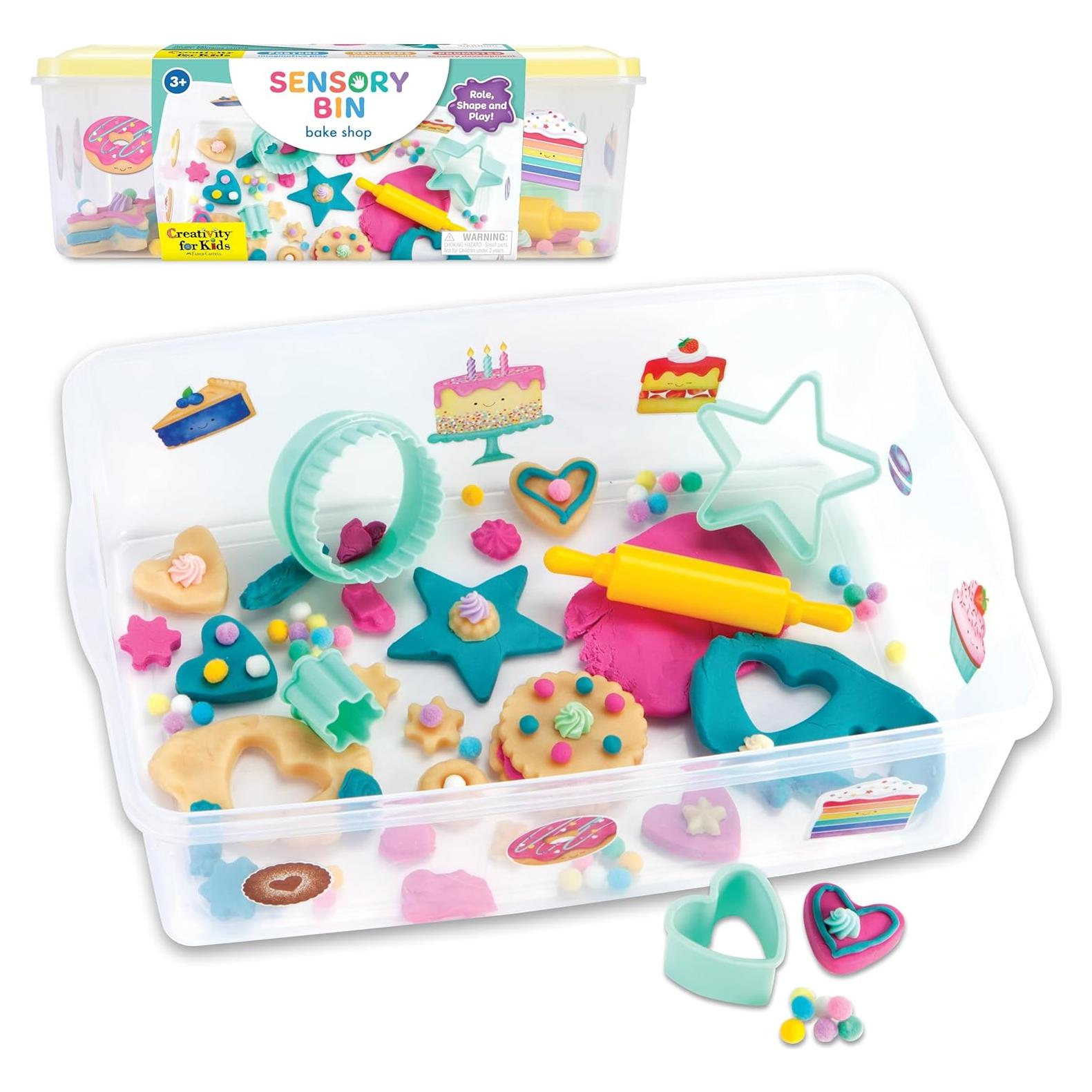 Caja Sensorial Creatividad para Niños - Tienda de Pasteles 3+