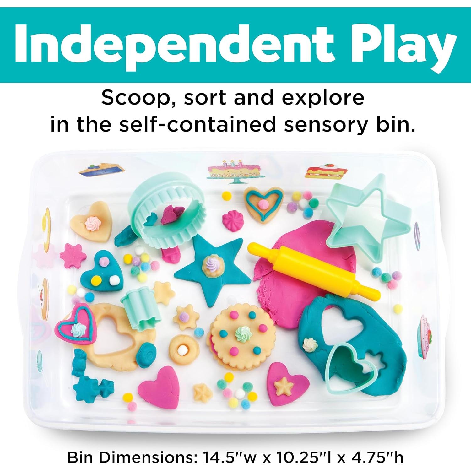 Caja Sensorial Creatividad para Niños - Tienda de Pasteles 3+