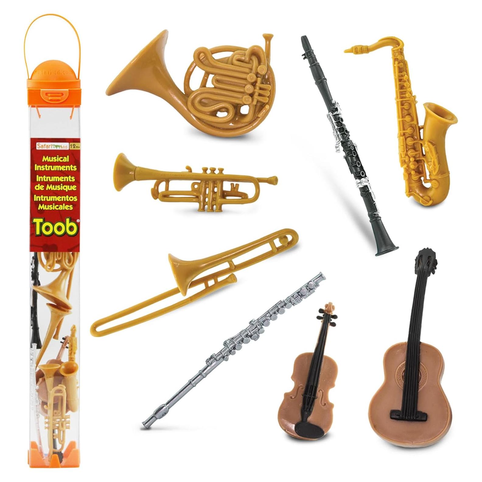 Safari Ltd TOOB Instrumentos Musicales - 8 Figuras Educativas