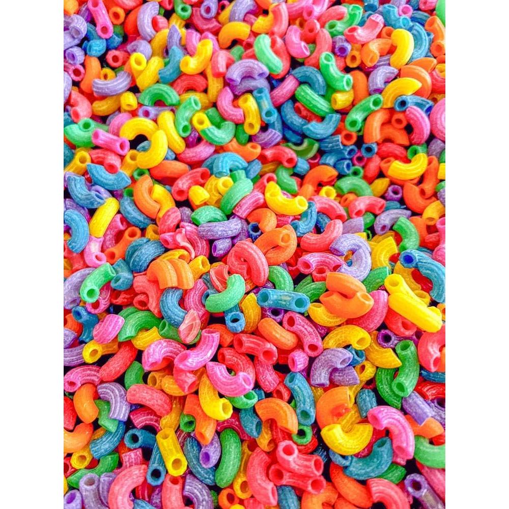 2 Tazas de Pasta Arcoíris Relleno Sensorial - No Tóxica