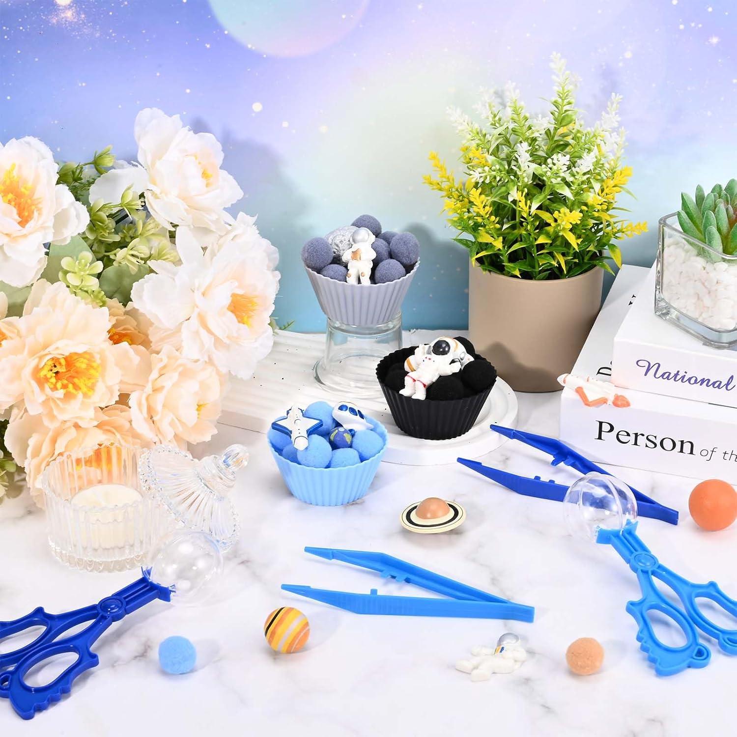 152 Piezas Rellenos de Bin Sensorial Espacial Sanixin