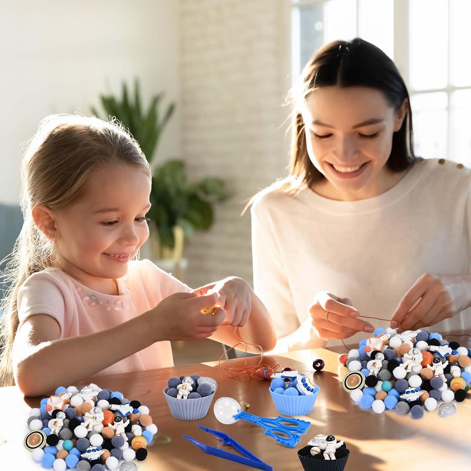 152 Piezas Rellenos de Bin Sensorial Espacial Sanixin