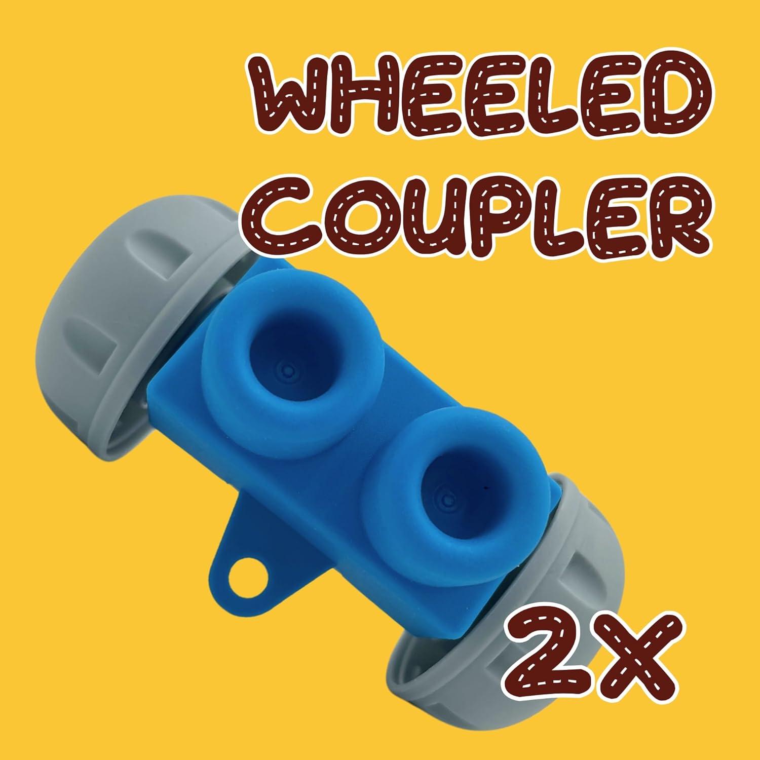 Bloques de goma suave WaBee Baby 50 piezas para niños 6m-3a