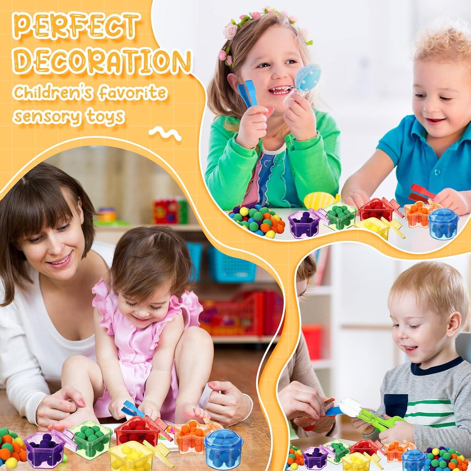 Juguetes de Habilidades Motoras Finas Lenwen 128 Piezas