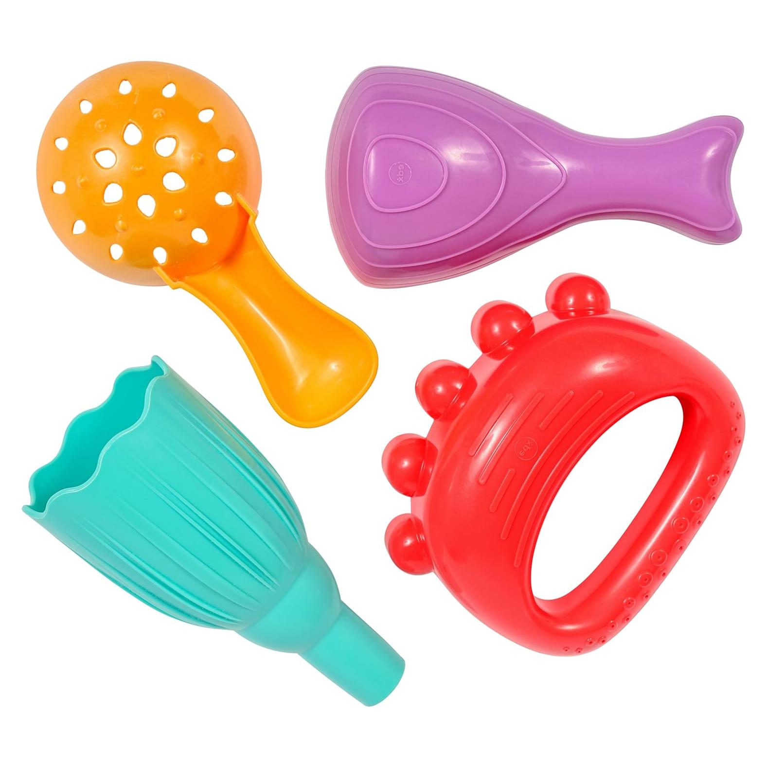 Herramientas Sensoriales SPARK & WOW - 4 Cucharas para Niños