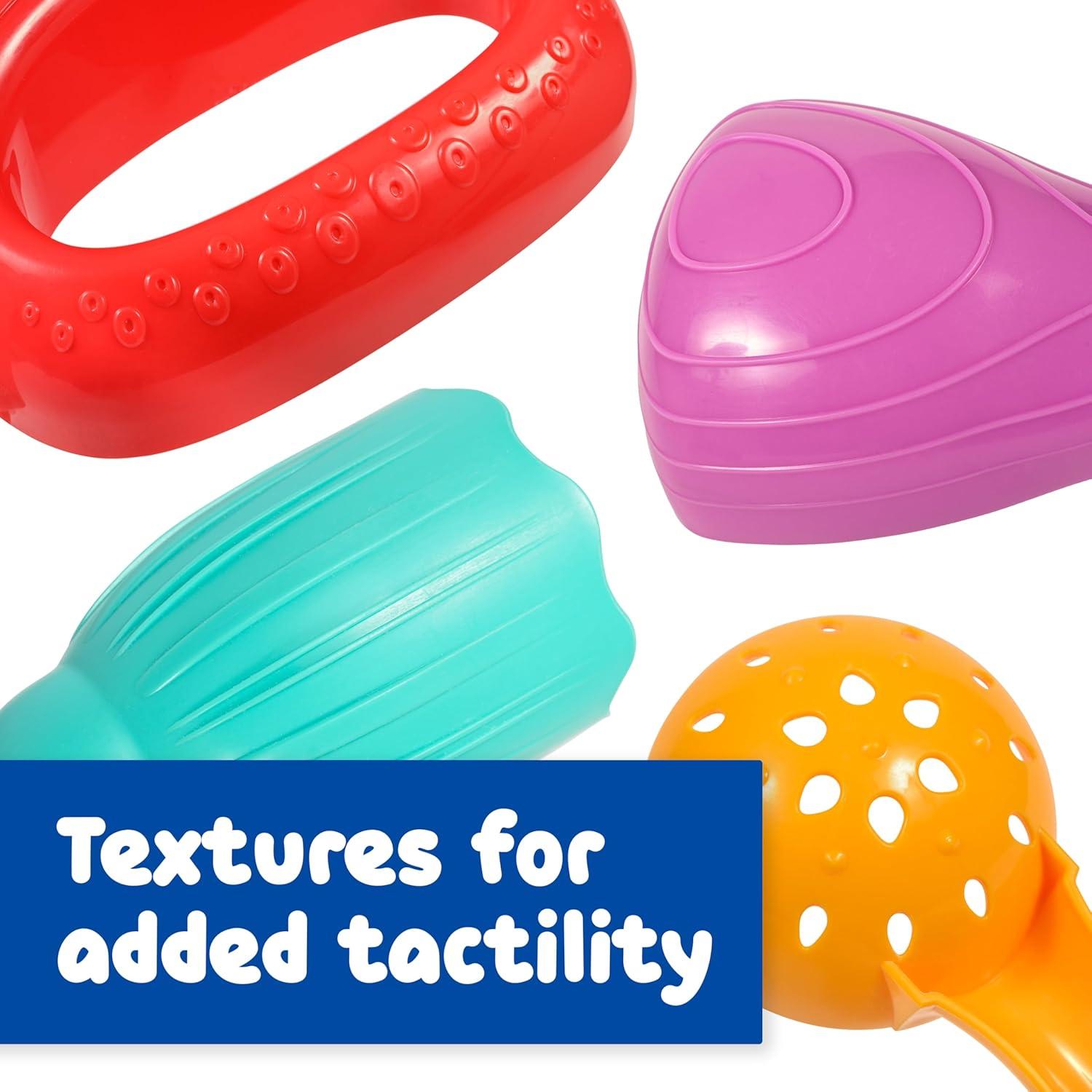 Herramientas Sensoriales SPARK & WOW - 4 Cucharas para Niños