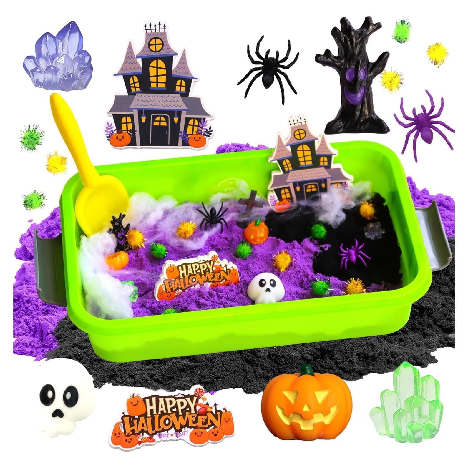 Kit Sensorial de Halloween AGENTLAN para Niños 3-8 Años