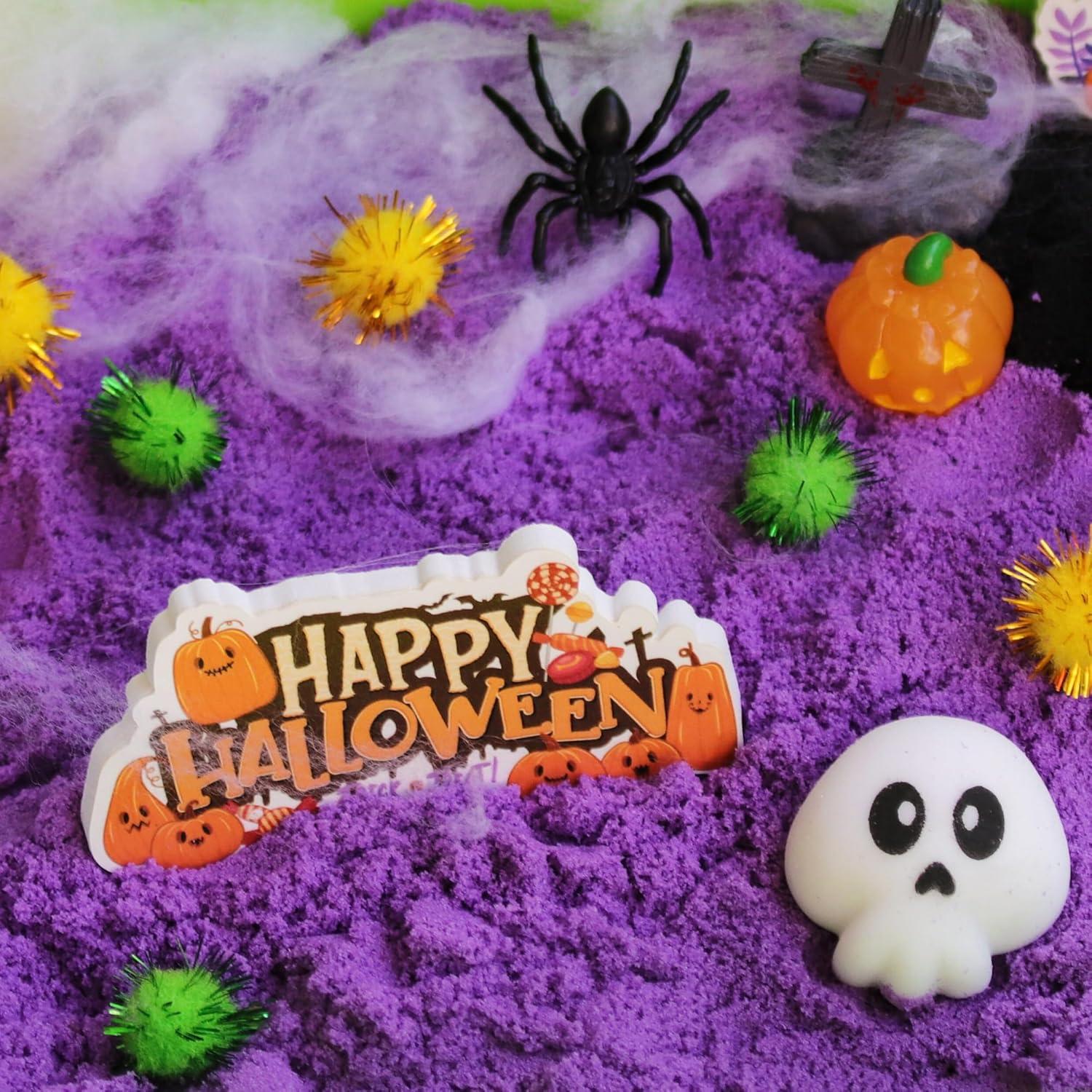 Kit Sensorial de Halloween AGENTLAN para Niños 3-8 Años