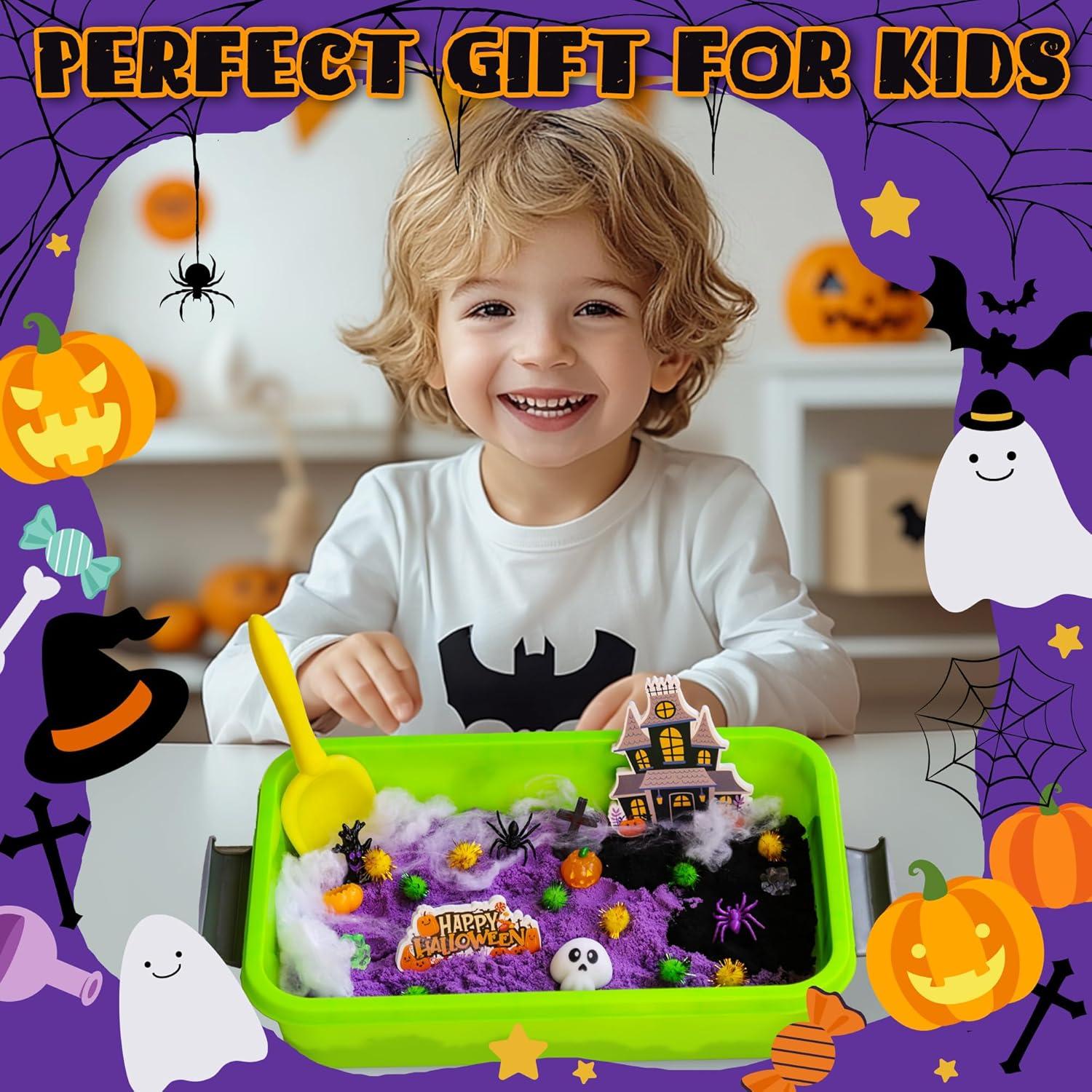 Kit Sensorial de Halloween AGENTLAN para Niños 3-8 Años