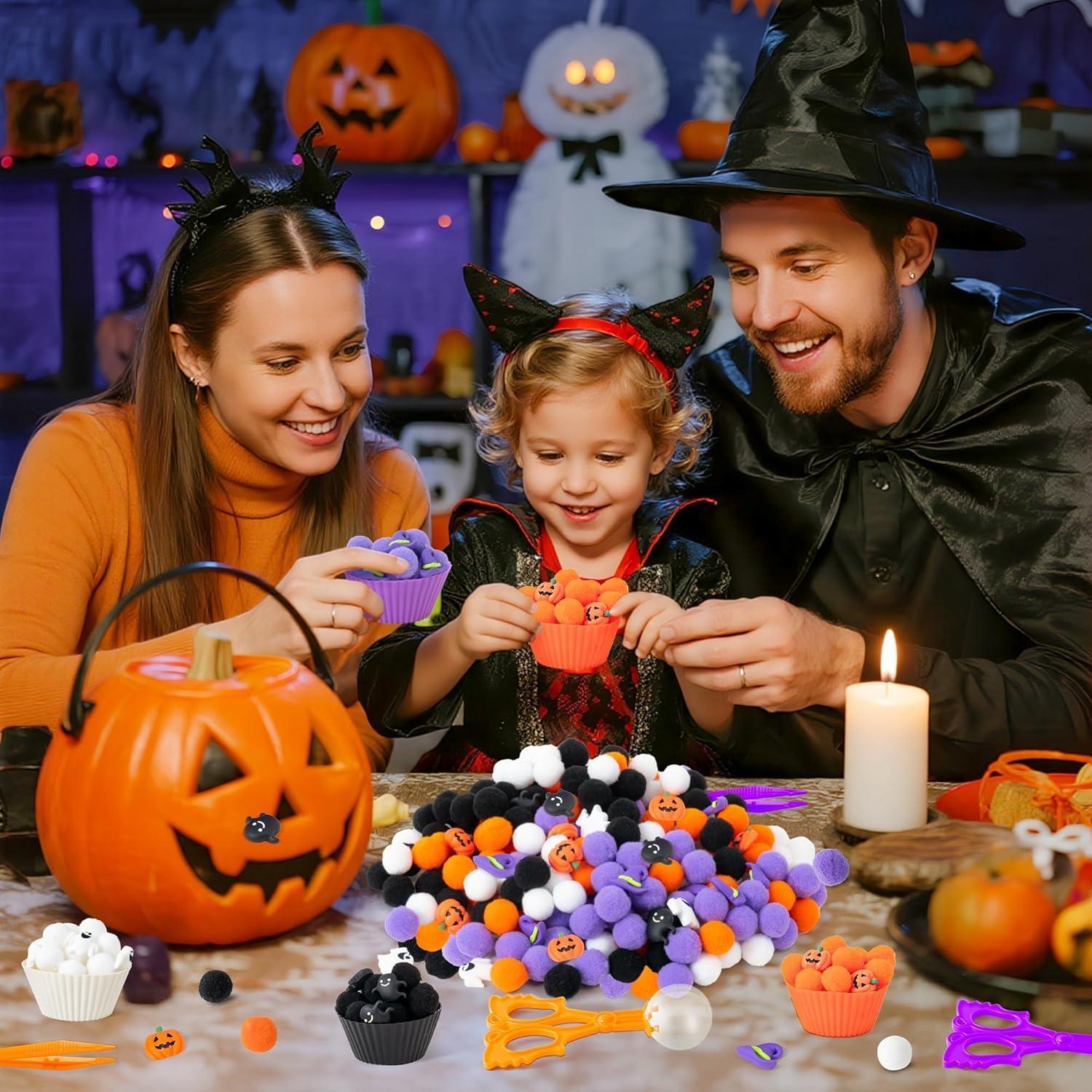 Relleno Sensorial Halloween Adval9Vram 295 Piezas Motricidad Fina