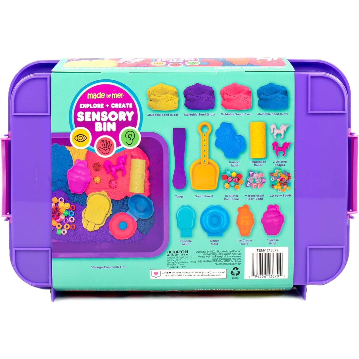 Caja Sensorial Unicornio Hecho por Mí - Juguete Táctil 680g