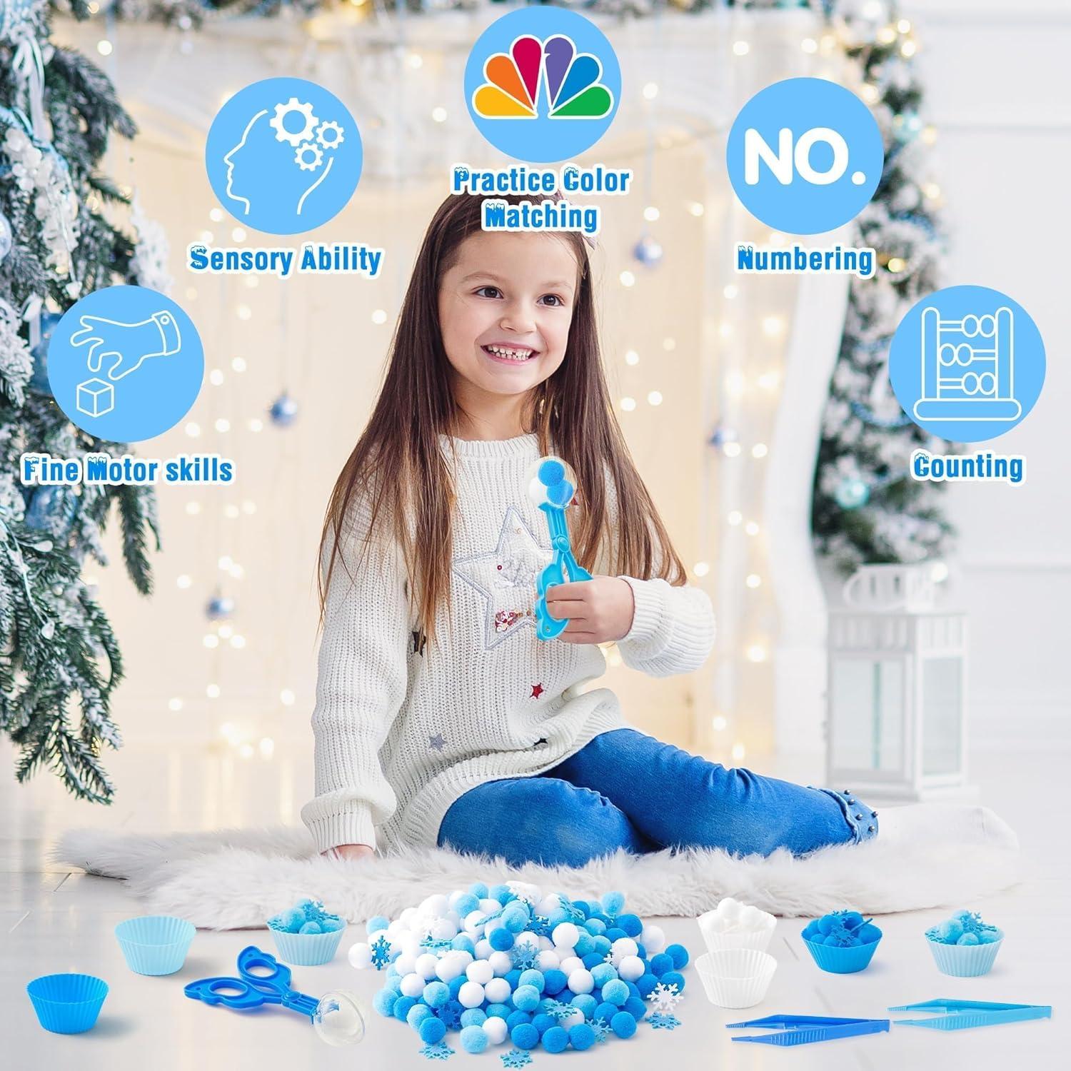 Set de Juguetes de Motricidad Fina EZdhuawuse - 270 Piezas