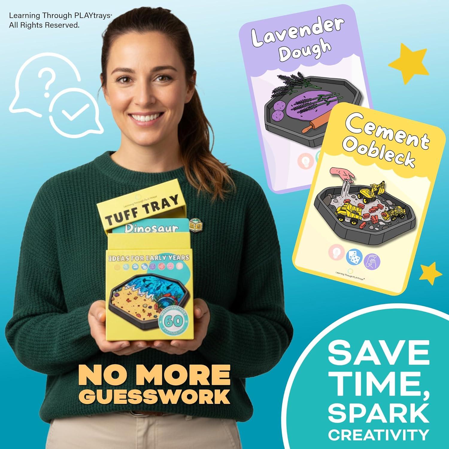 60 Tarjetas de Juego Sensorial Aprendiendo a Través del JUEGO