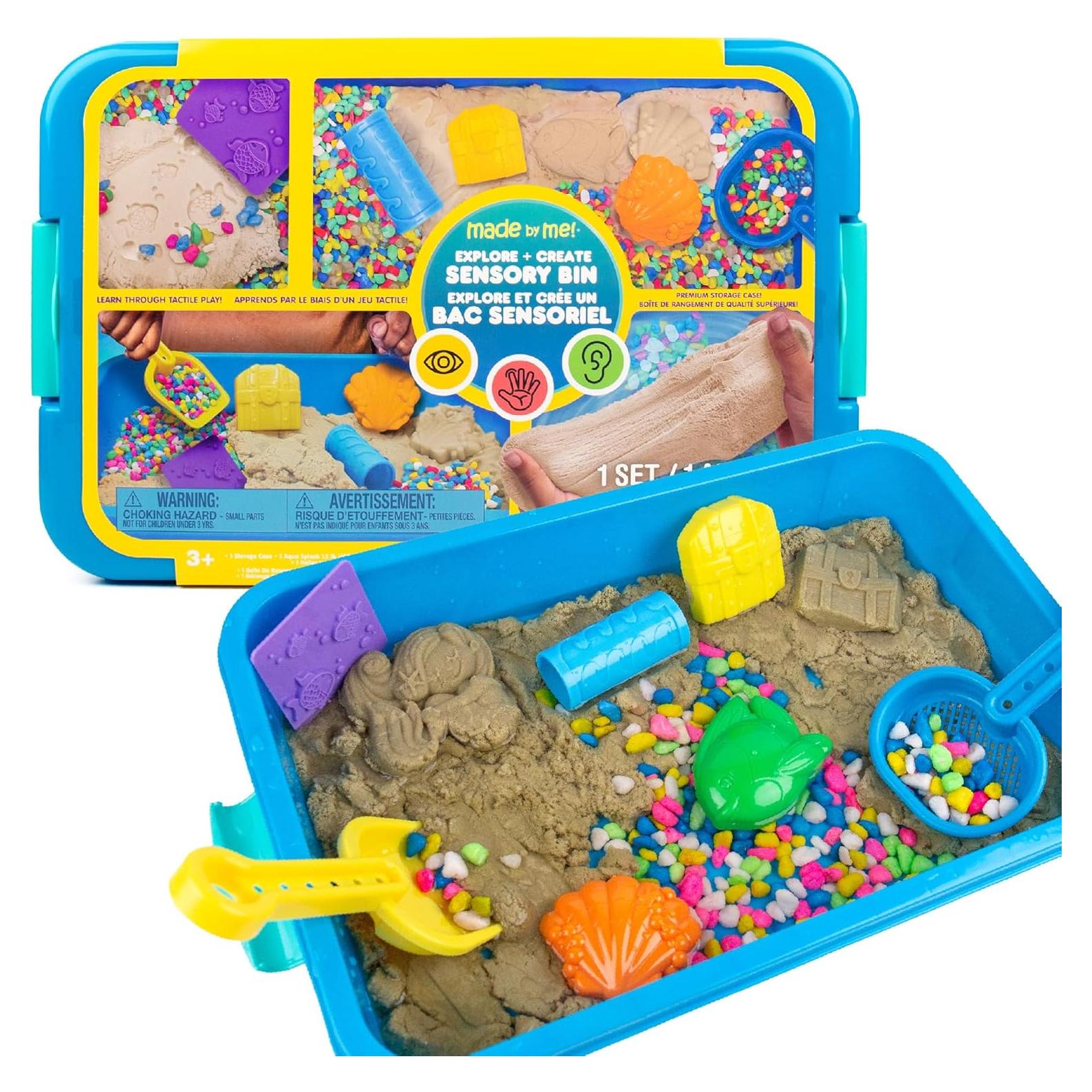 Caja Sensorial de Vida Marina Hecho por mí - 1.48 kg, 36.83x24.77x8.26 cm