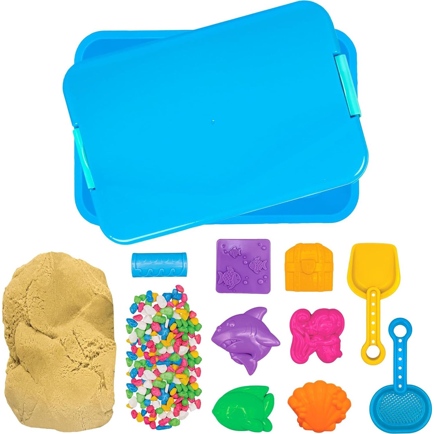 Caja Sensorial de Vida Marina Hecho por mí - 1.48 kg, 36.83x24.77x8.26 cm